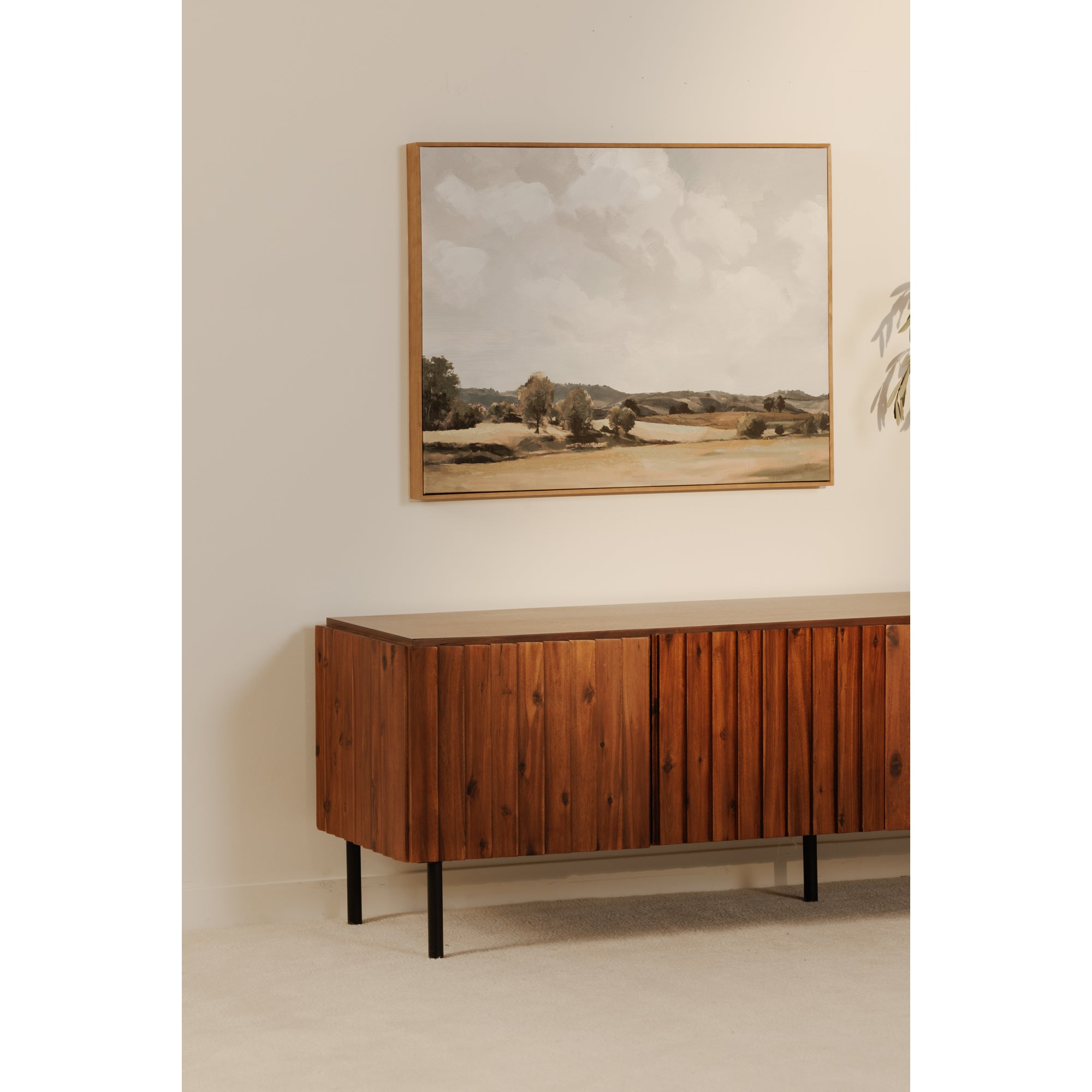 Moes Lincoln Media Cabinet Brown JU-1011-03
