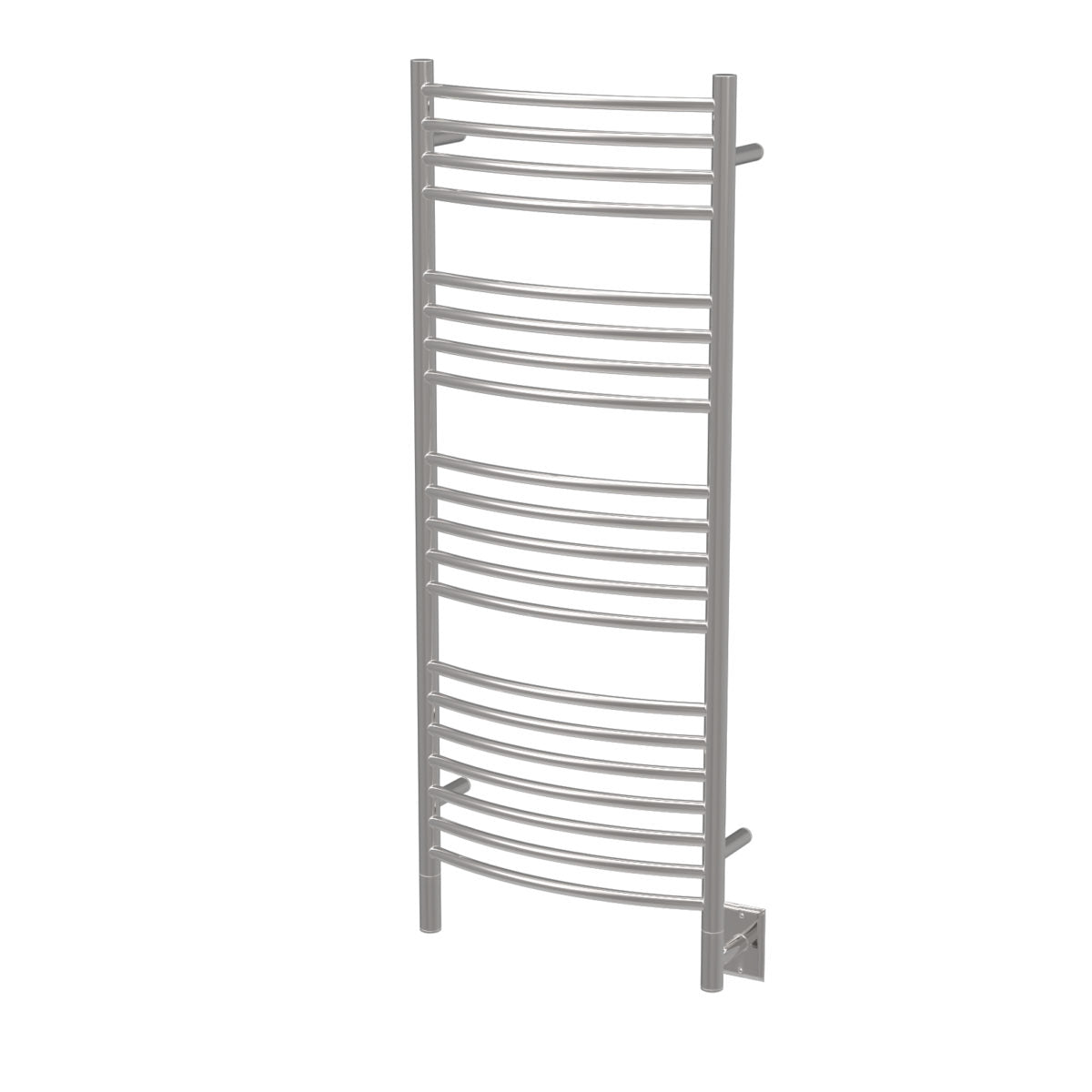 Amba Jeeves Model D Curved 20 Bar Hardwired Towel Warmer