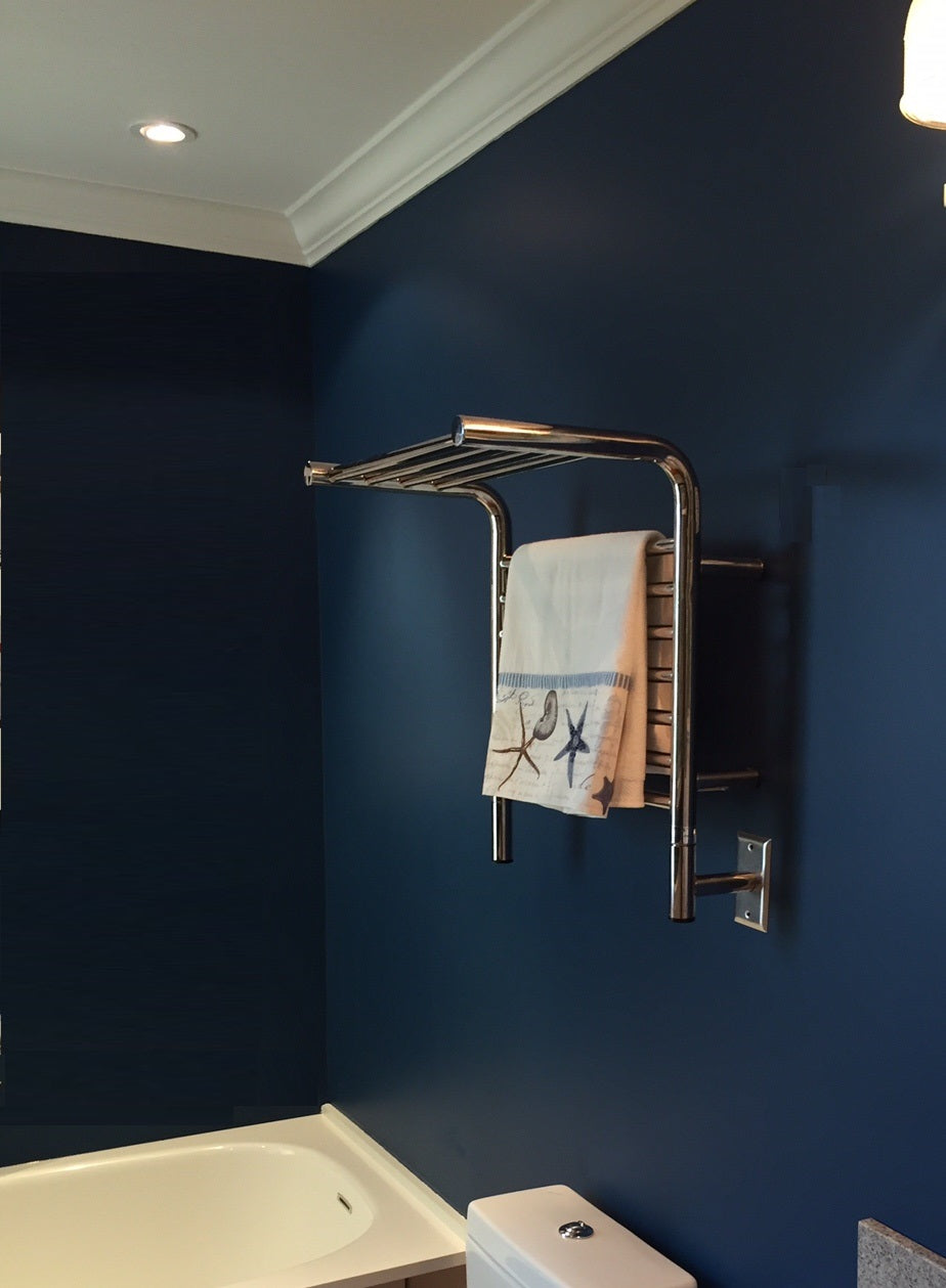 Amba Jeeves Model M Shelf 11 Bar Hardwired Towel Warmer