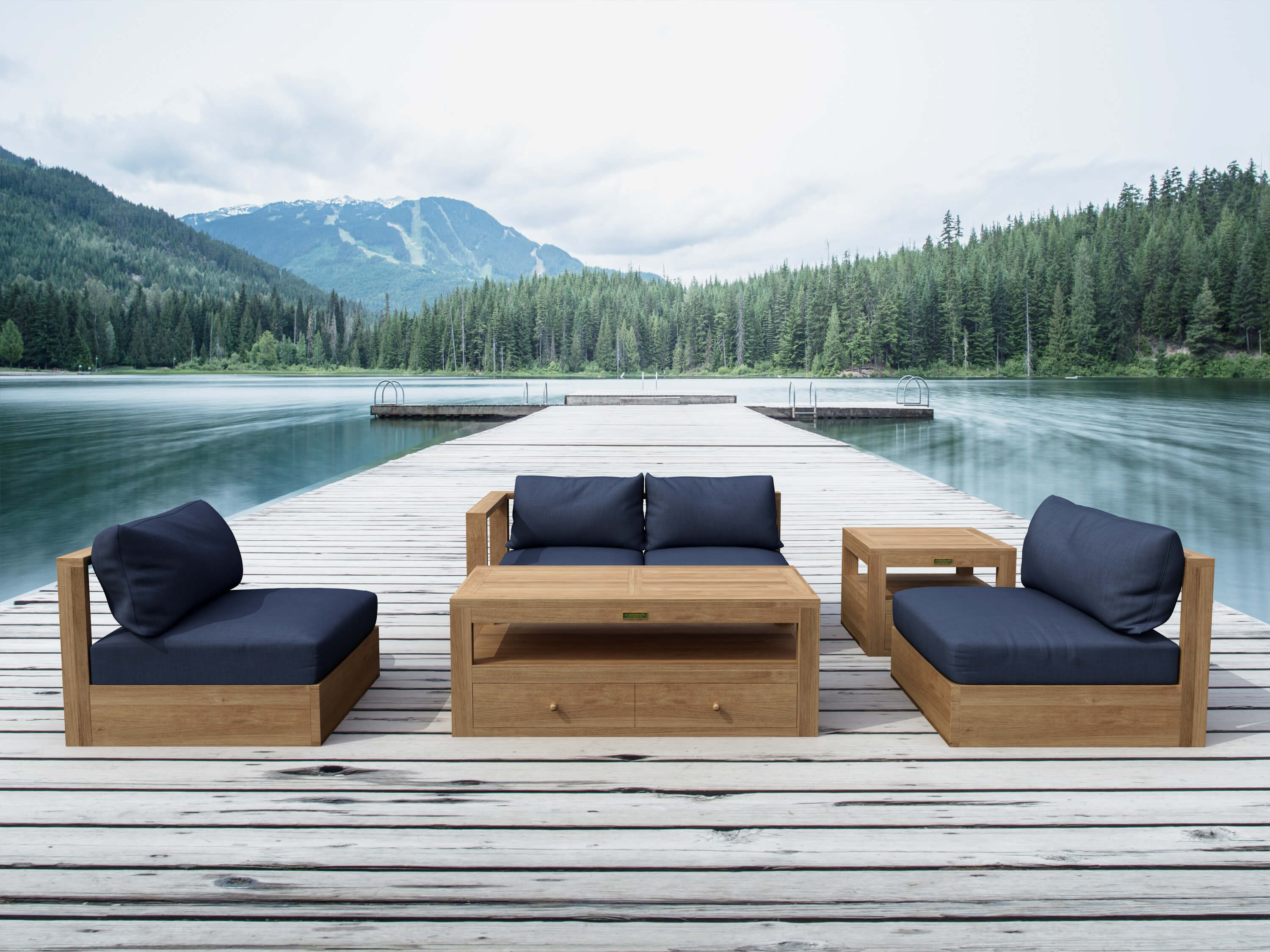 Set-152 Copacabana Modular Deep Seating Set
