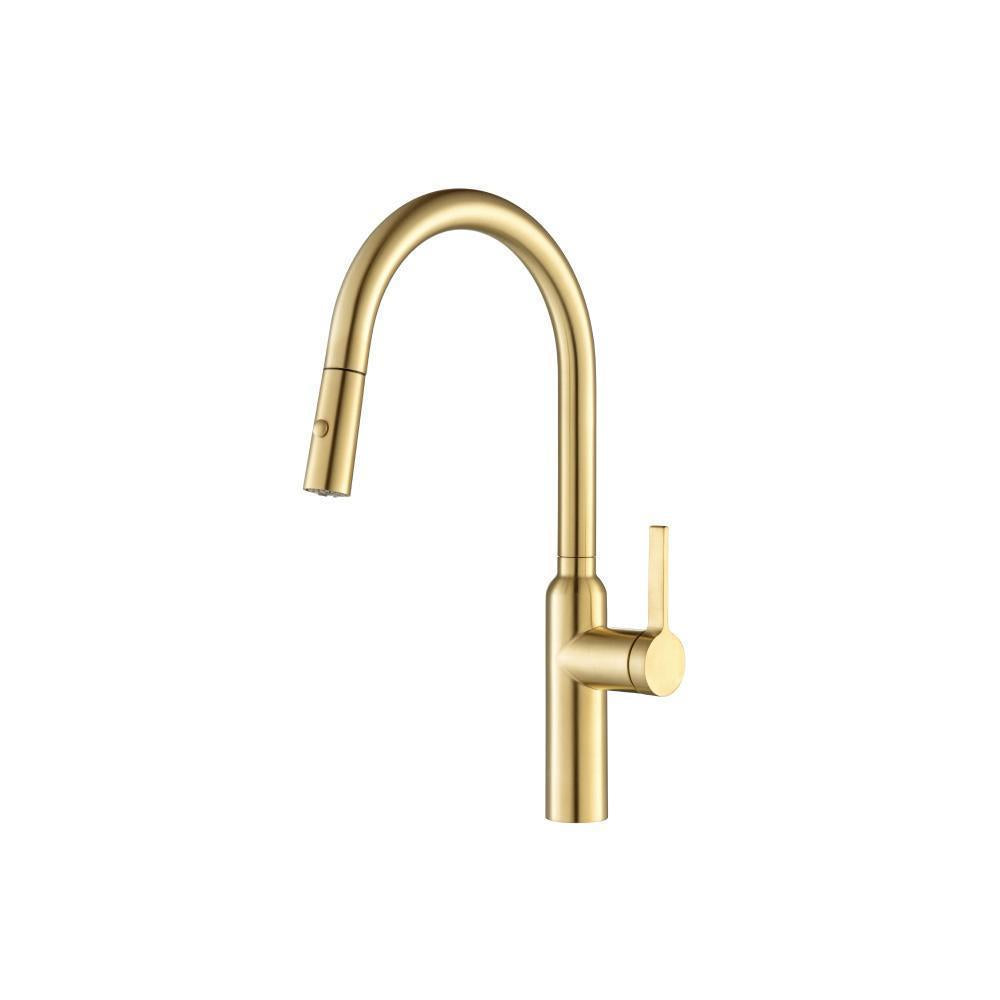 Flusso Ziel K.1360 Dual Spray Pull Down Kitchen Faucet