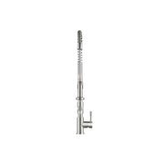 Flusso K.2030 Professio - F - Professional Polished Steel Kitchen Faucet With Pull Out & Pot Filler
