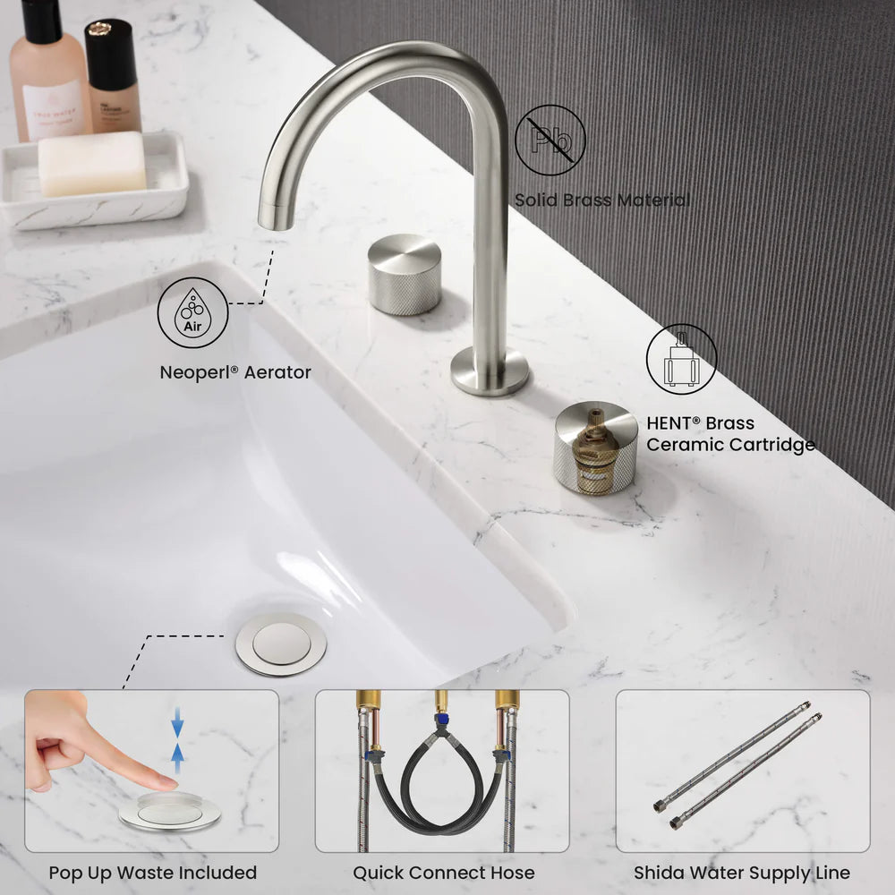 Blossom Wide Spread Lavatory Faucet KBF1026