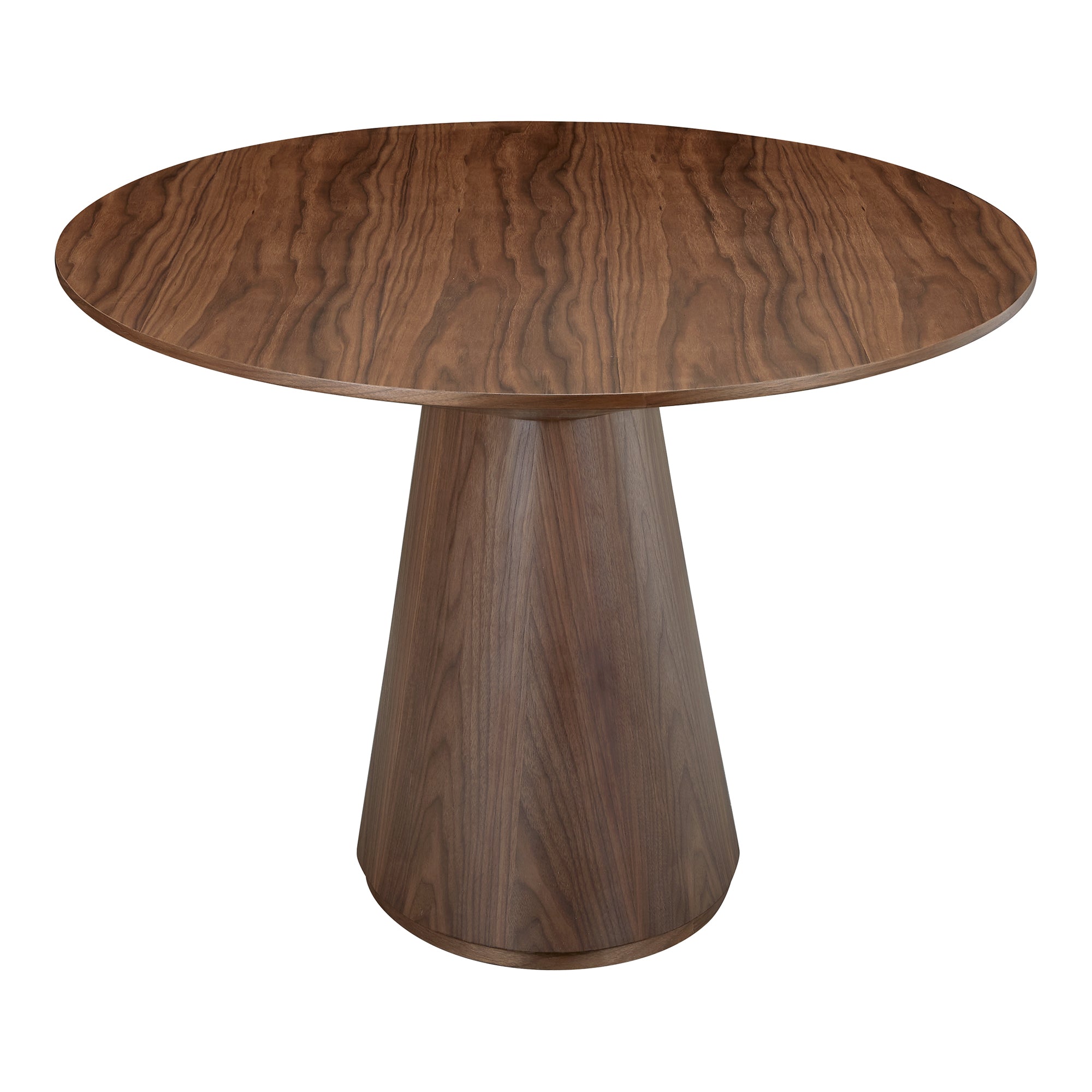 Moes Otago Oval Dining Table Walnut Brown KC-1007-03-0
