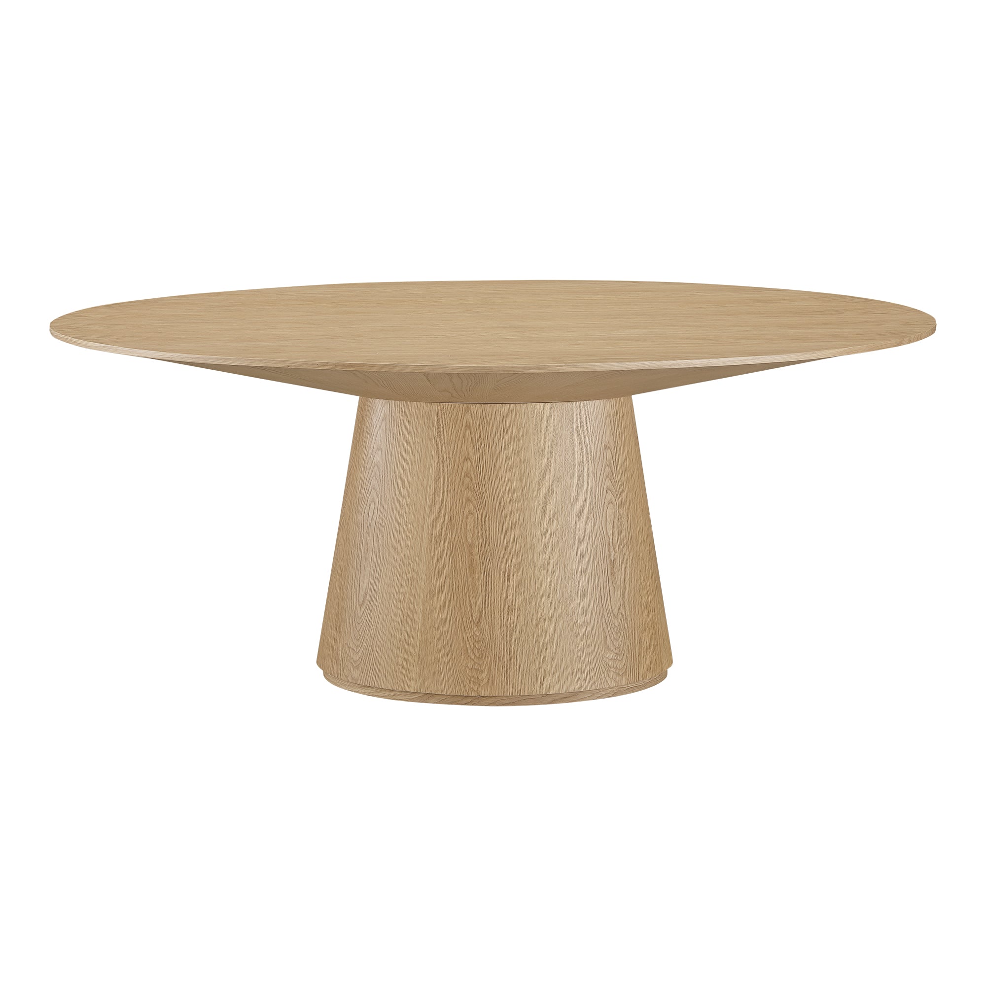 Moes Otago Oval Dining Table Natural Oak KC-1007-24-0