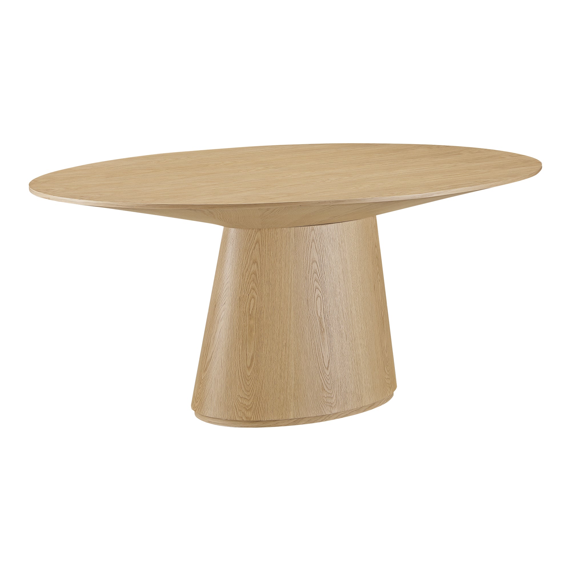 Moes Otago Oval Dining Table Natural Oak KC-1007-24-0