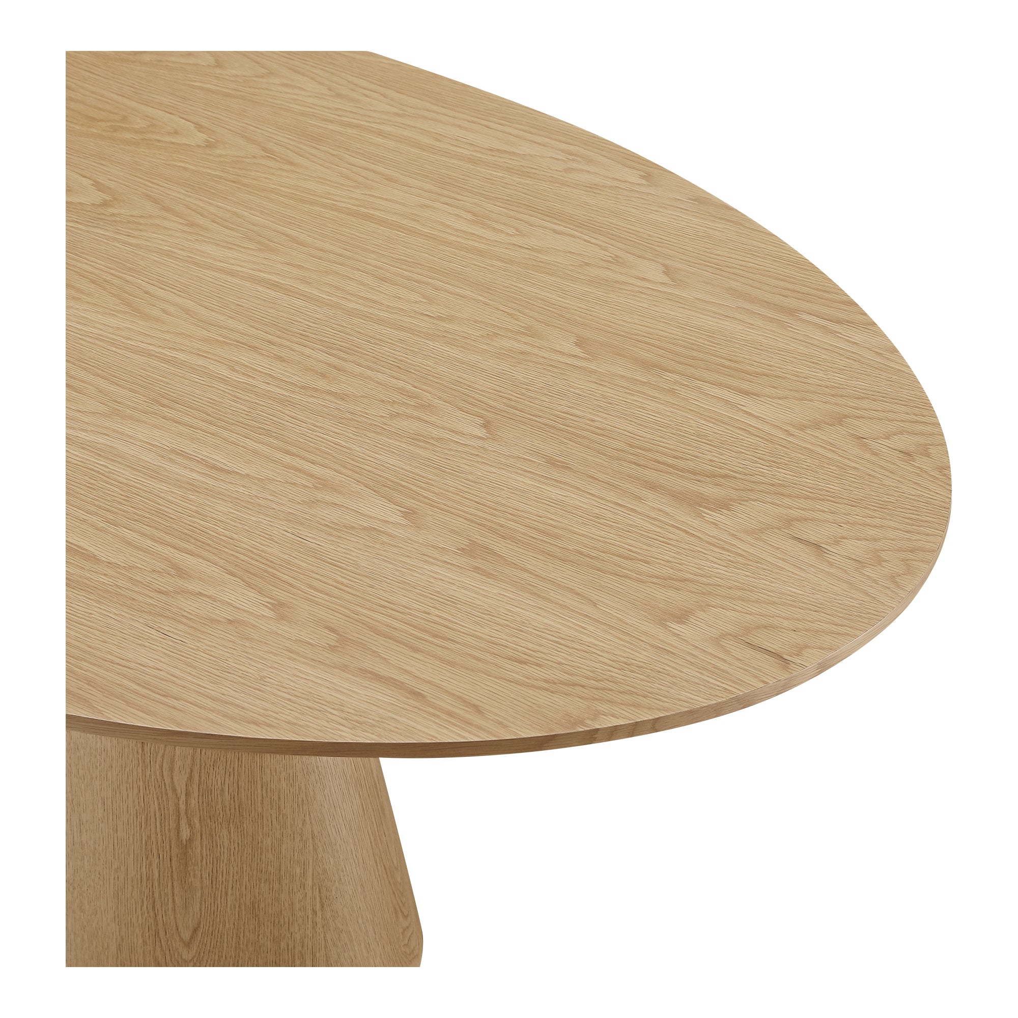 Moes Otago Oval Dining Table Natural Oak KC-1007-24-0