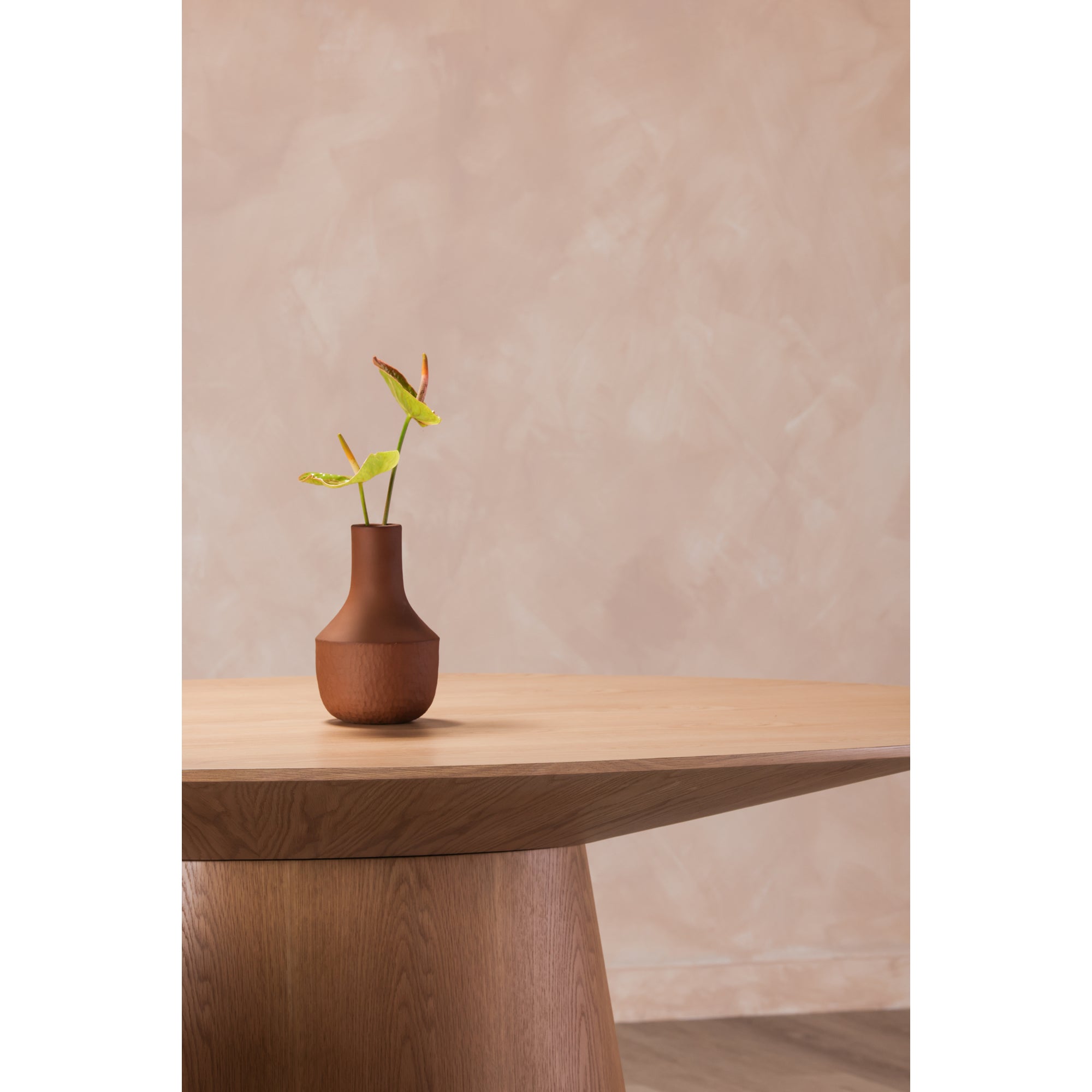 Moes Otago Oval Dining Table Natural Oak KC-1007-24-0