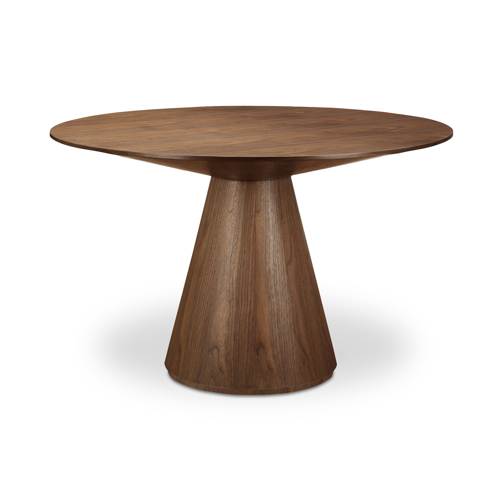 Moes Otago 47In Round Dining Table Walnut KC-1028-03-0