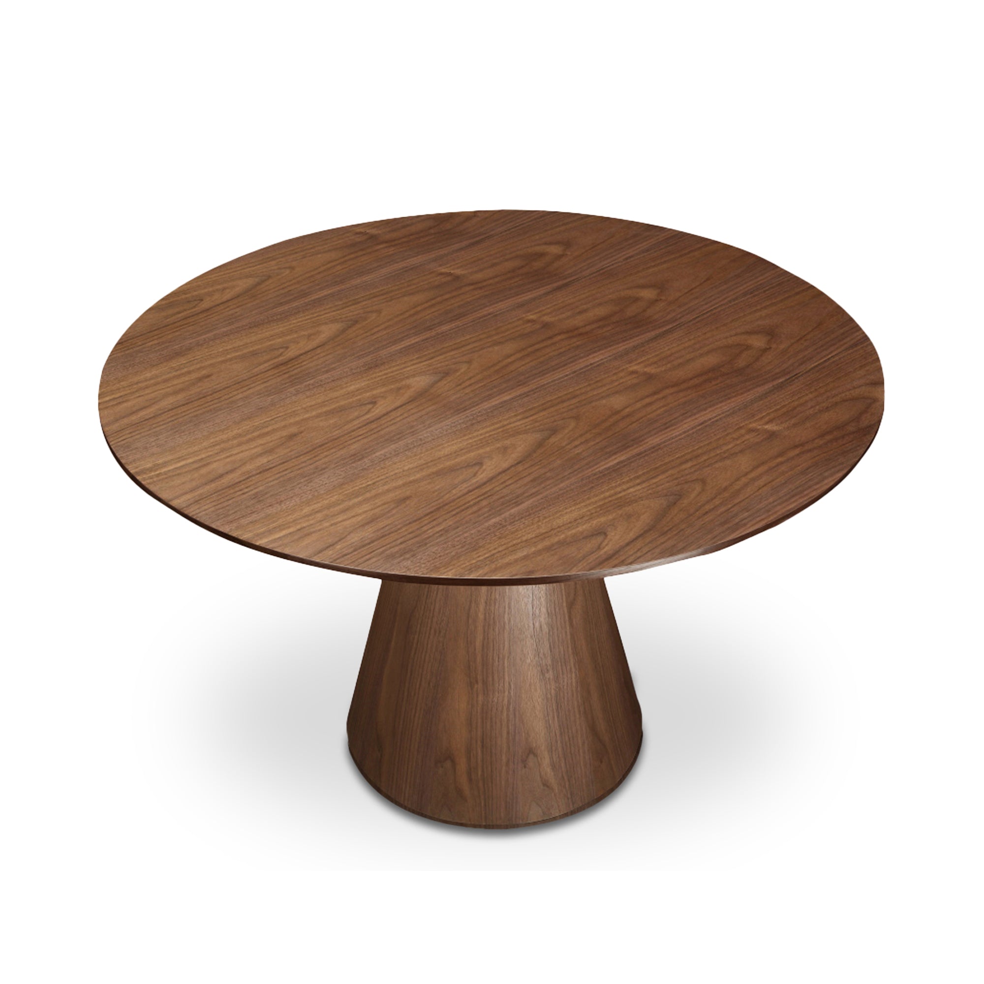 Moes Otago 47In Round Dining Table Walnut KC-1028-03-0