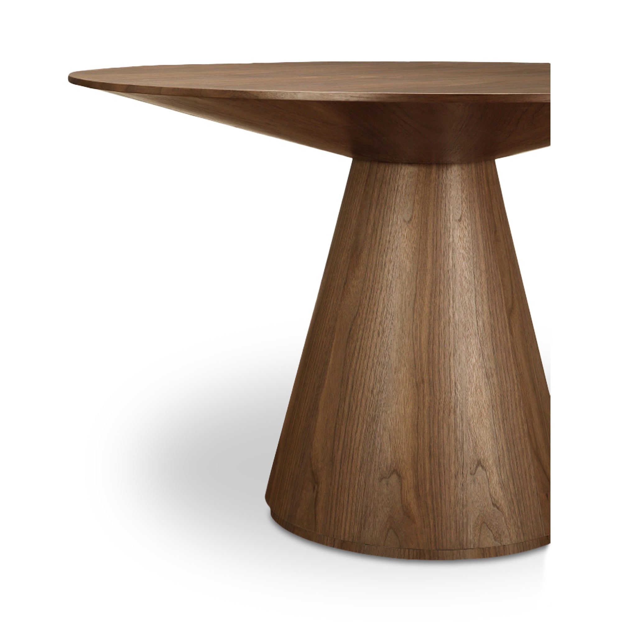 Moes Otago 47In Round Dining Table Walnut KC-1028-03-0