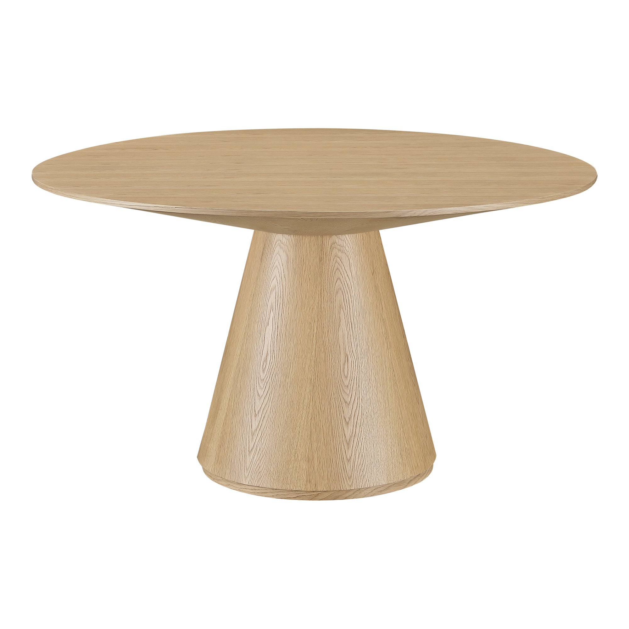 Moes Otago 47In Round Dining Table Oak KC-1028-24-0