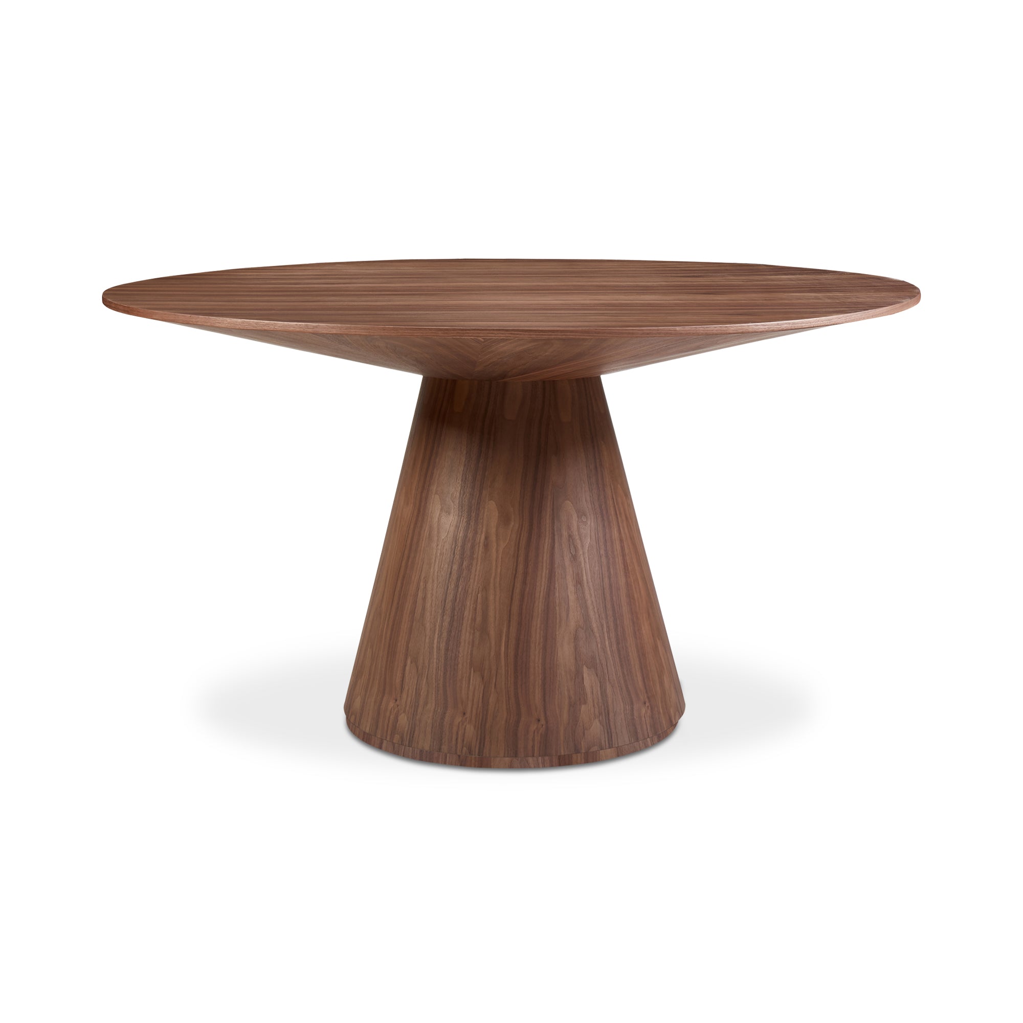 Moes Otago Round 54In Dining Table Walnut Brown KC-1029-03-0