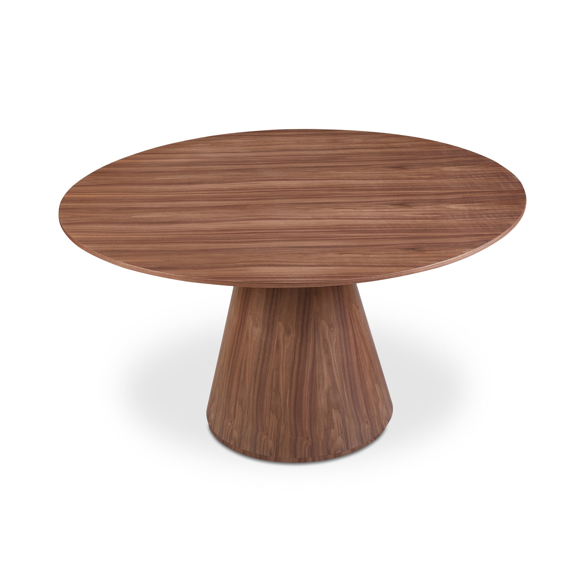 Moes Otago Round 54In Dining Table Walnut Brown KC-1029-03-0