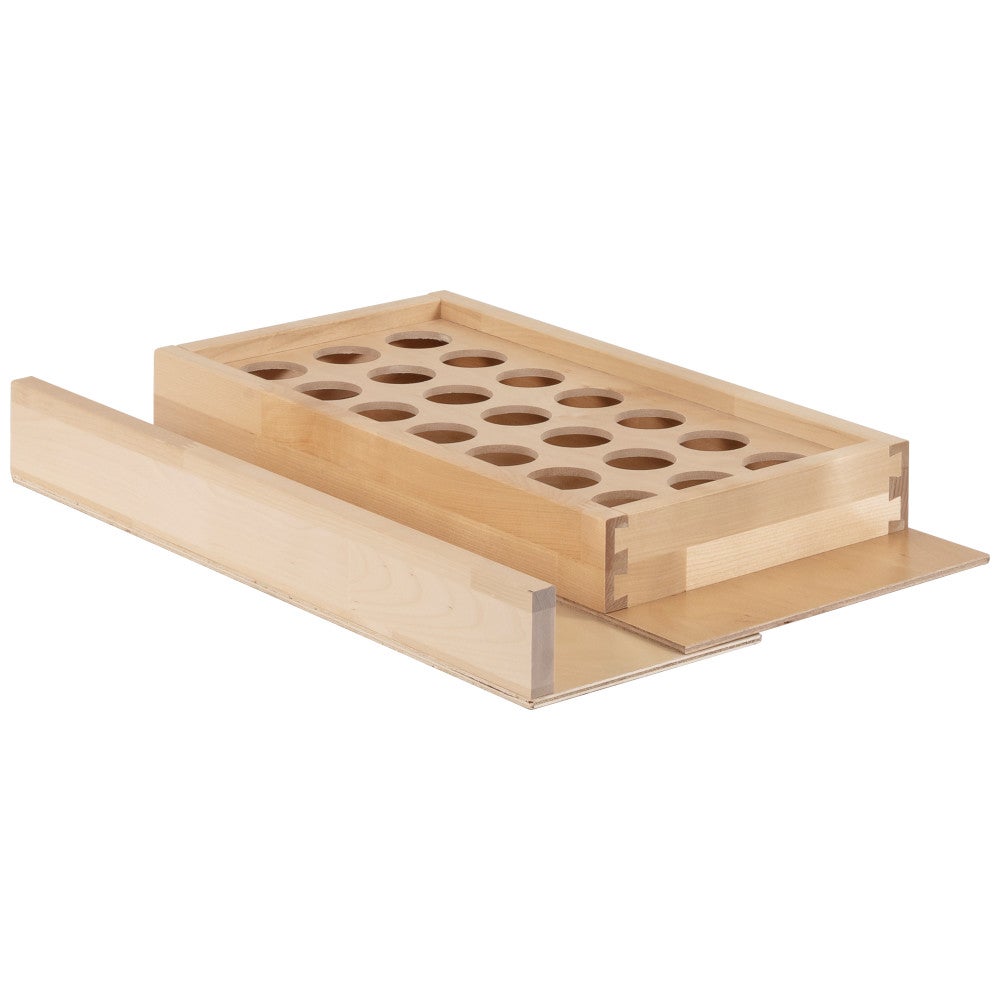 Hardware Resources Adjustable Drop-In Coffee Pod Drawer Insert