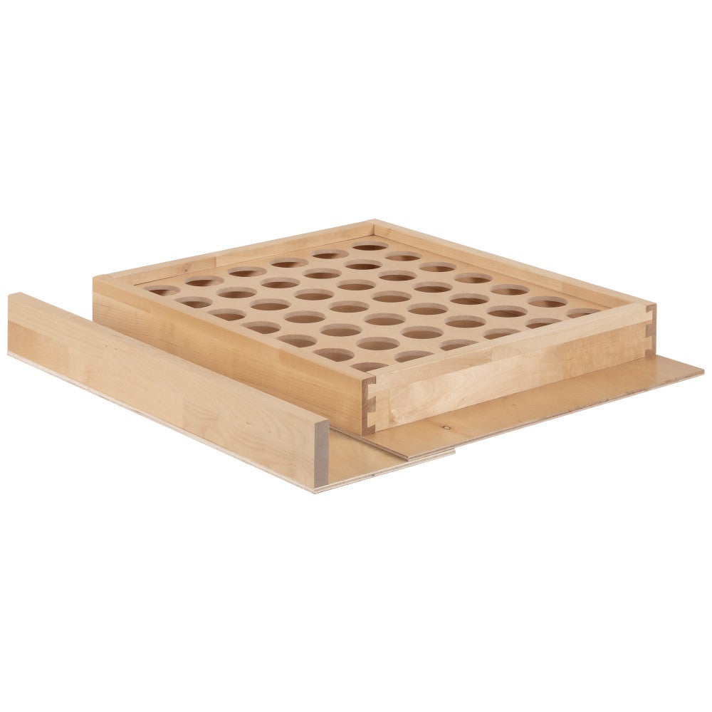 Hardware Resources Adjustable Drop-In Coffee Pod Drawer Insert