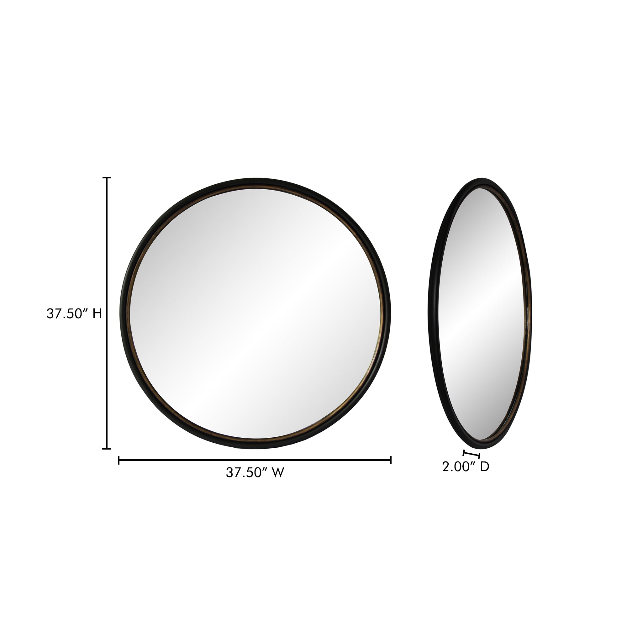 Moes Sax Round Mirror KK-1001-02