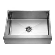 Dawn Undermount Small Corner Radius Straight Apron Single Bowl DSRF2520