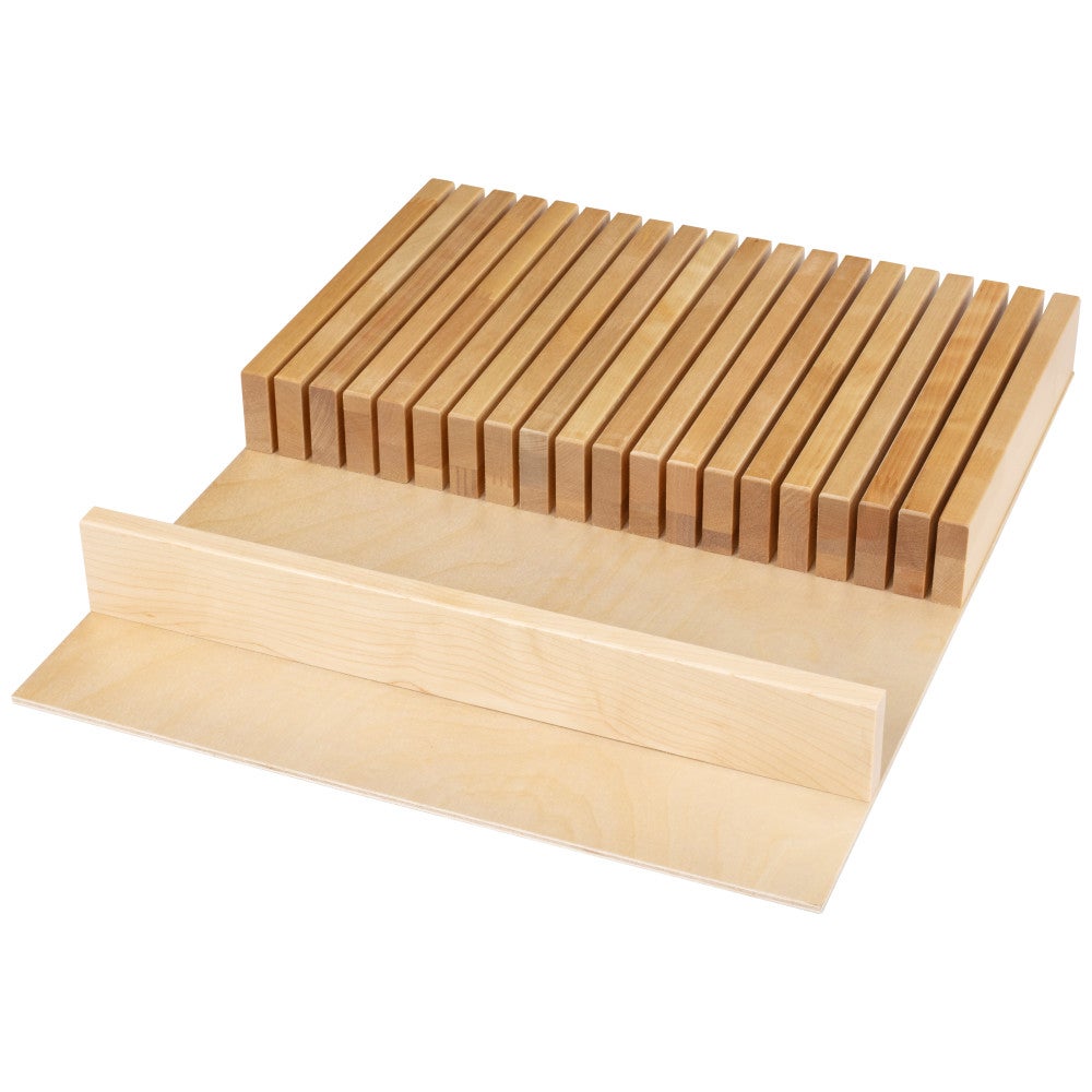 Hardware Resources 16" Knife Block Drawer Insert
