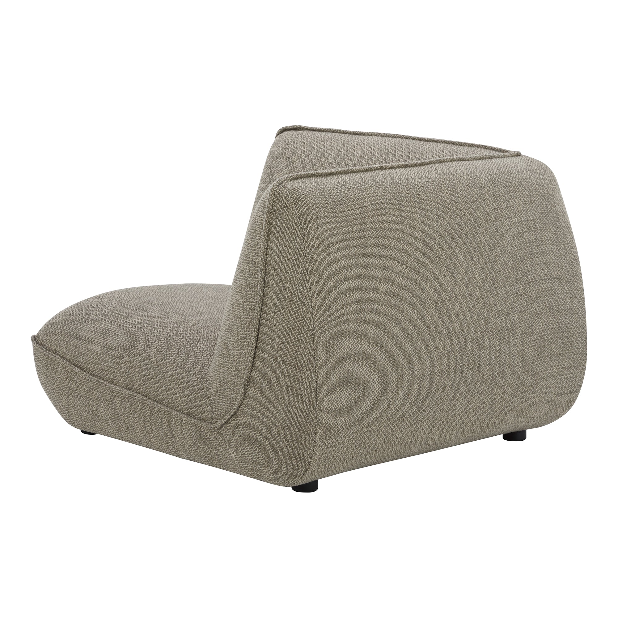 Moes Zeppelin Corner Chair Speckled Pumice KQ-1012-15