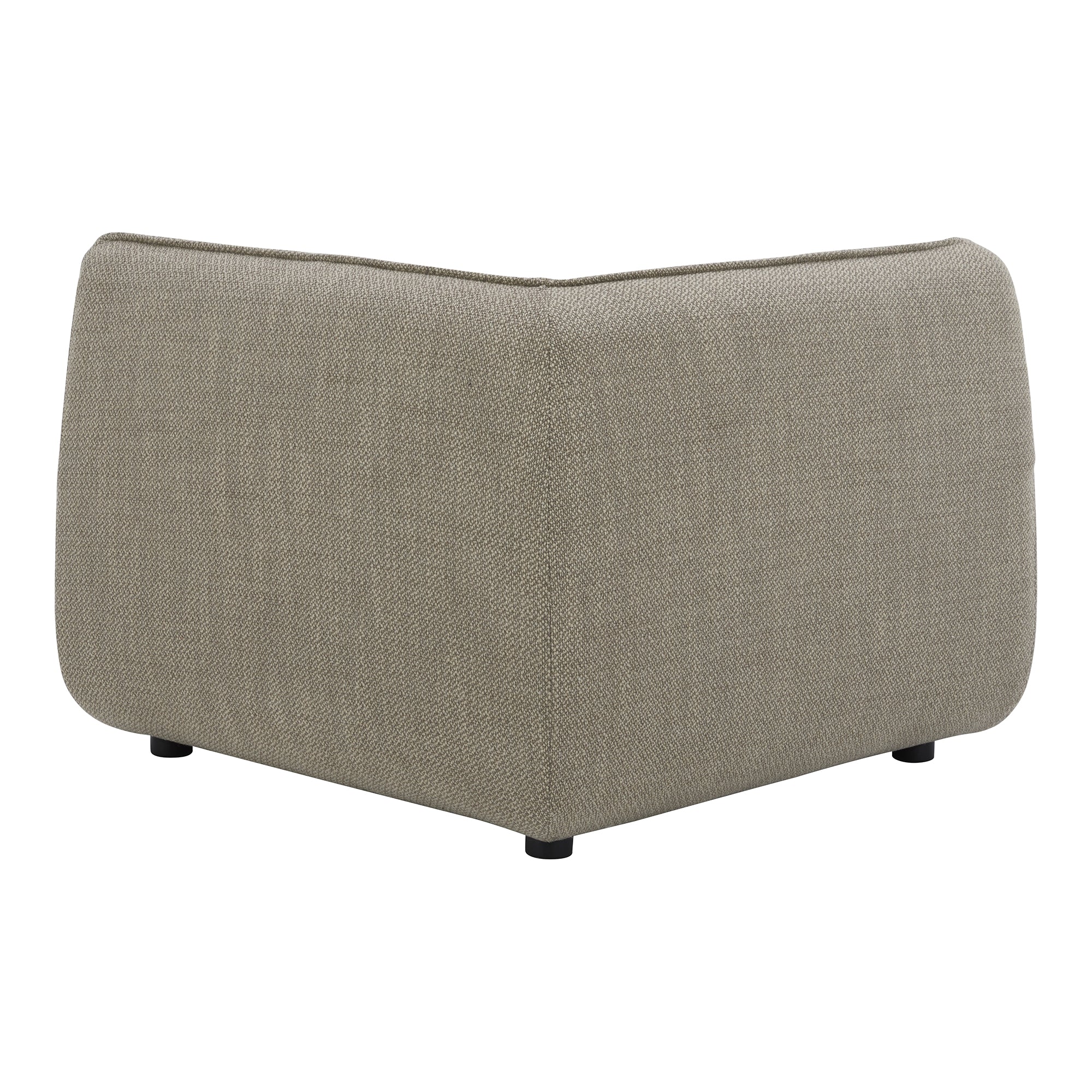 Moes Zeppelin Corner Chair Speckled Pumice KQ-1012-15