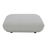 Moes Zeppelin Ottoman Salt Stone White KQ-1014-18