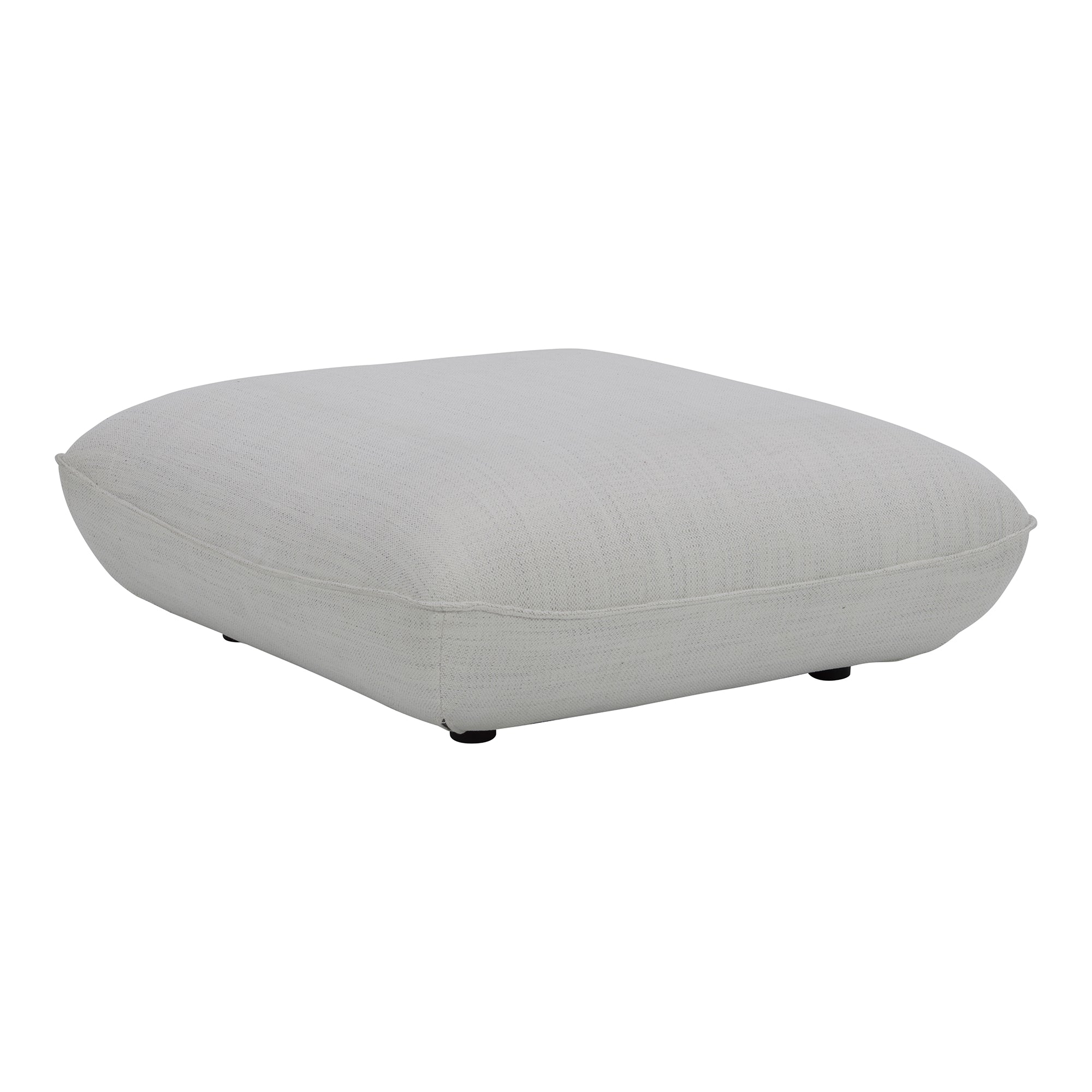 Moes Zeppelin Ottoman Salt Stone White KQ-1014-18