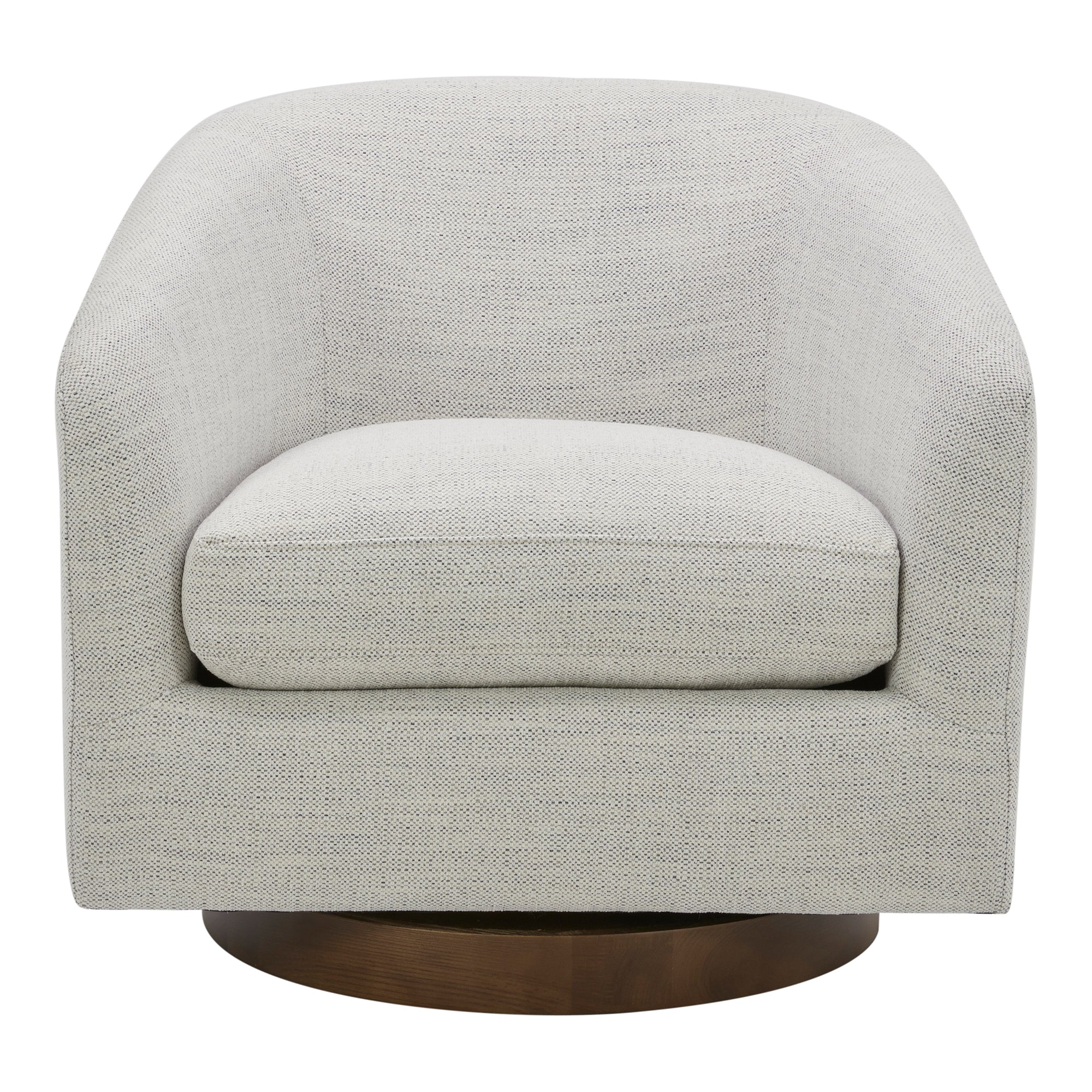 Moes Oscy Swivel Chair Splashed White KQ-1015-05-USA