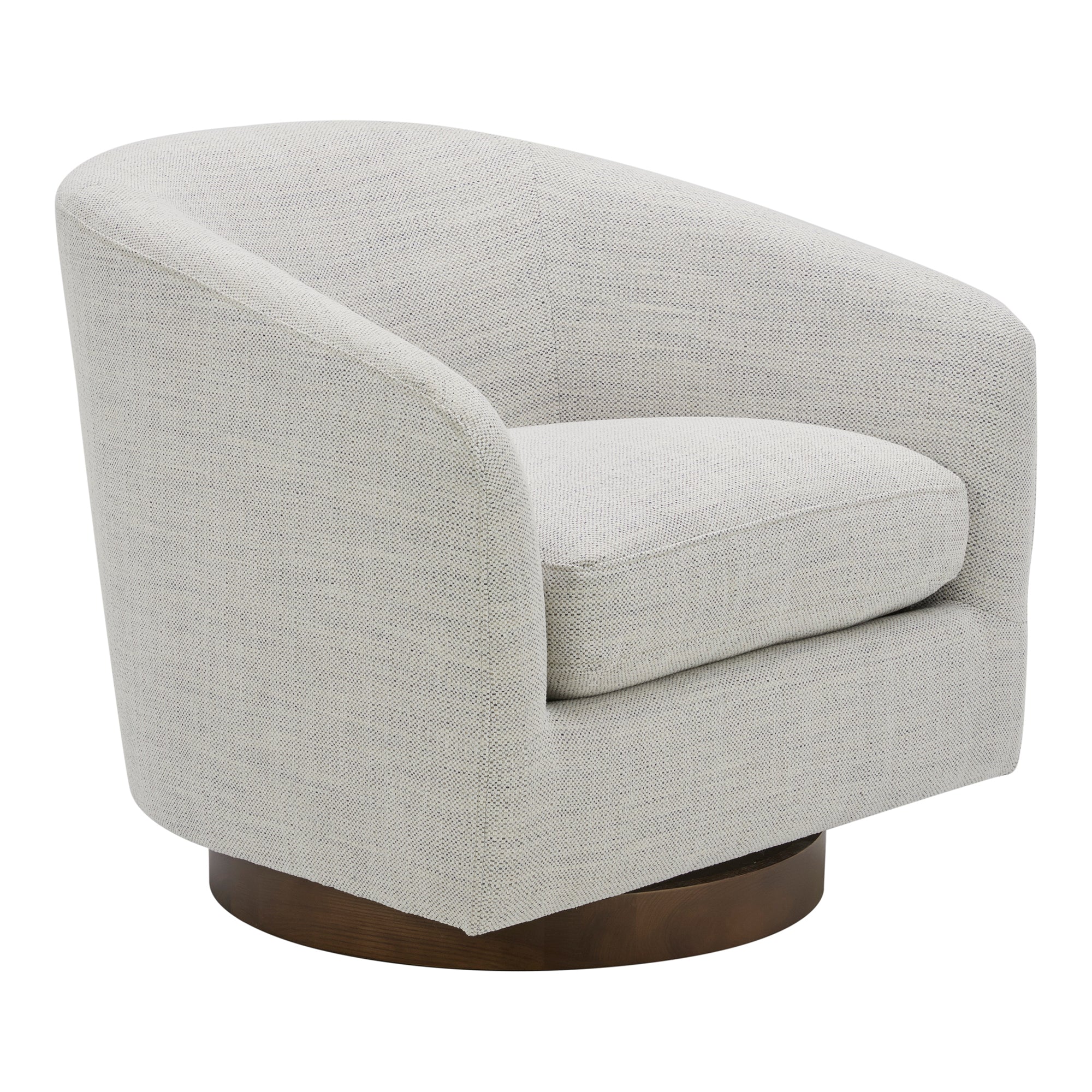 Moes Oscy Swivel Chair Splashed White KQ-1015-05-USA