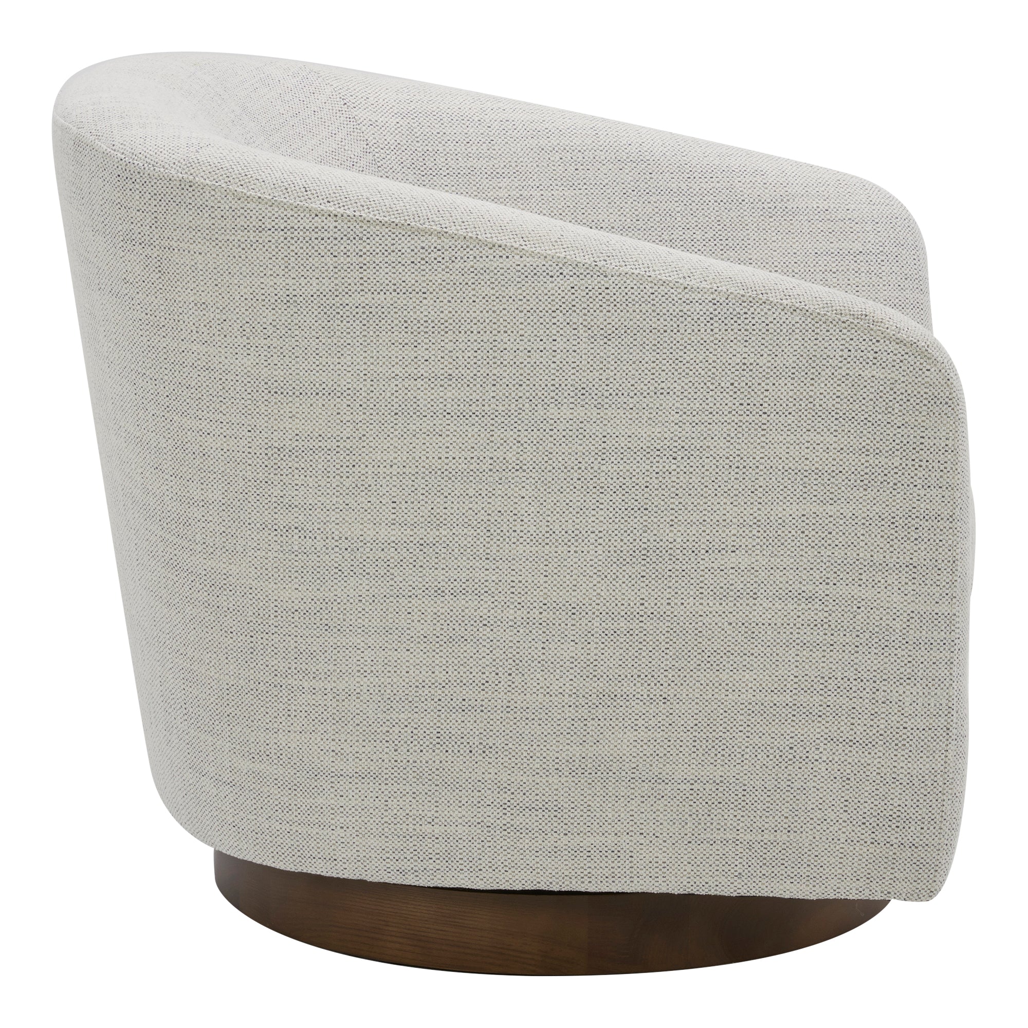 Moes Oscy Swivel Chair Splashed White KQ-1015-05-USA
