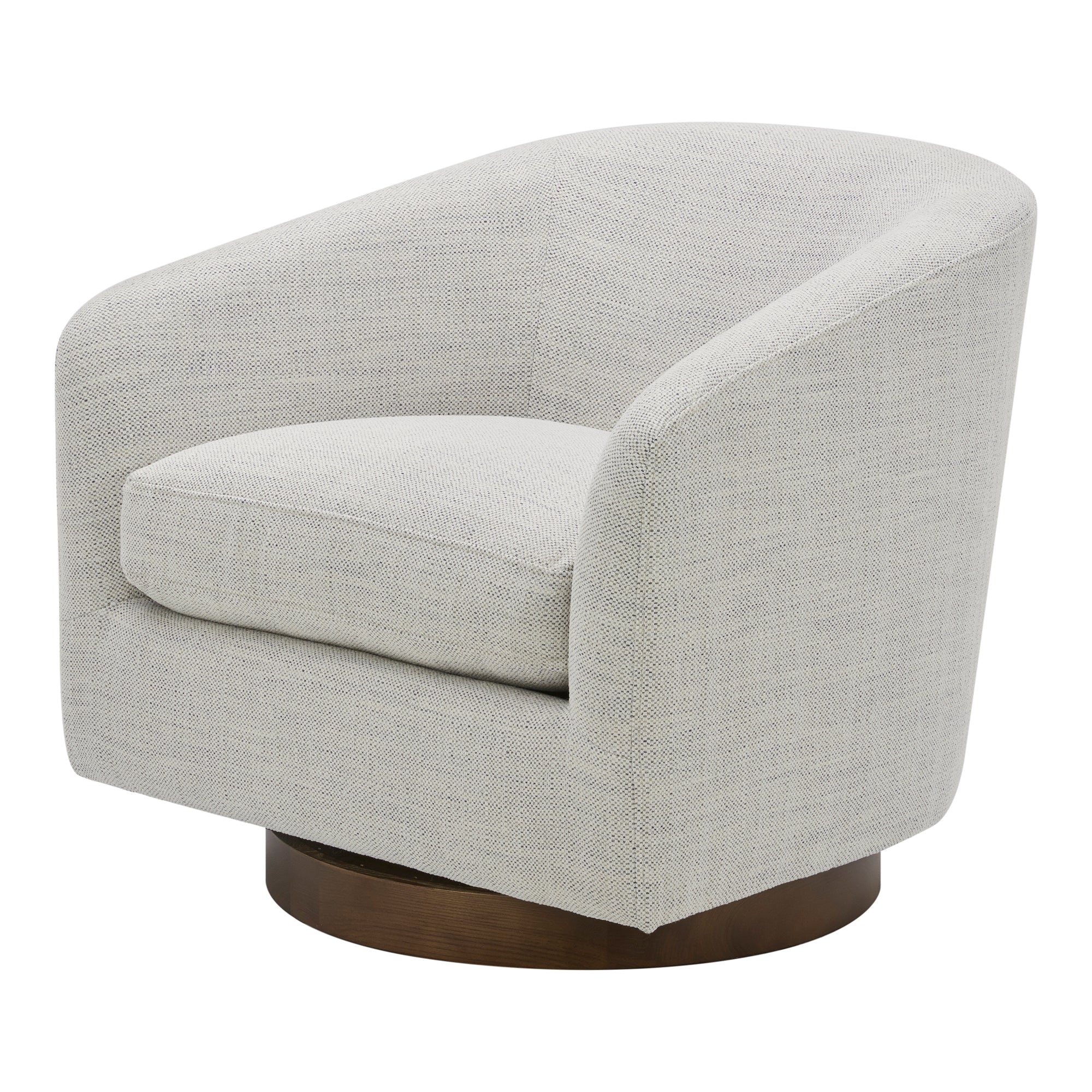 Moes Oscy Swivel Chair Splashed White KQ-1015-05-USA