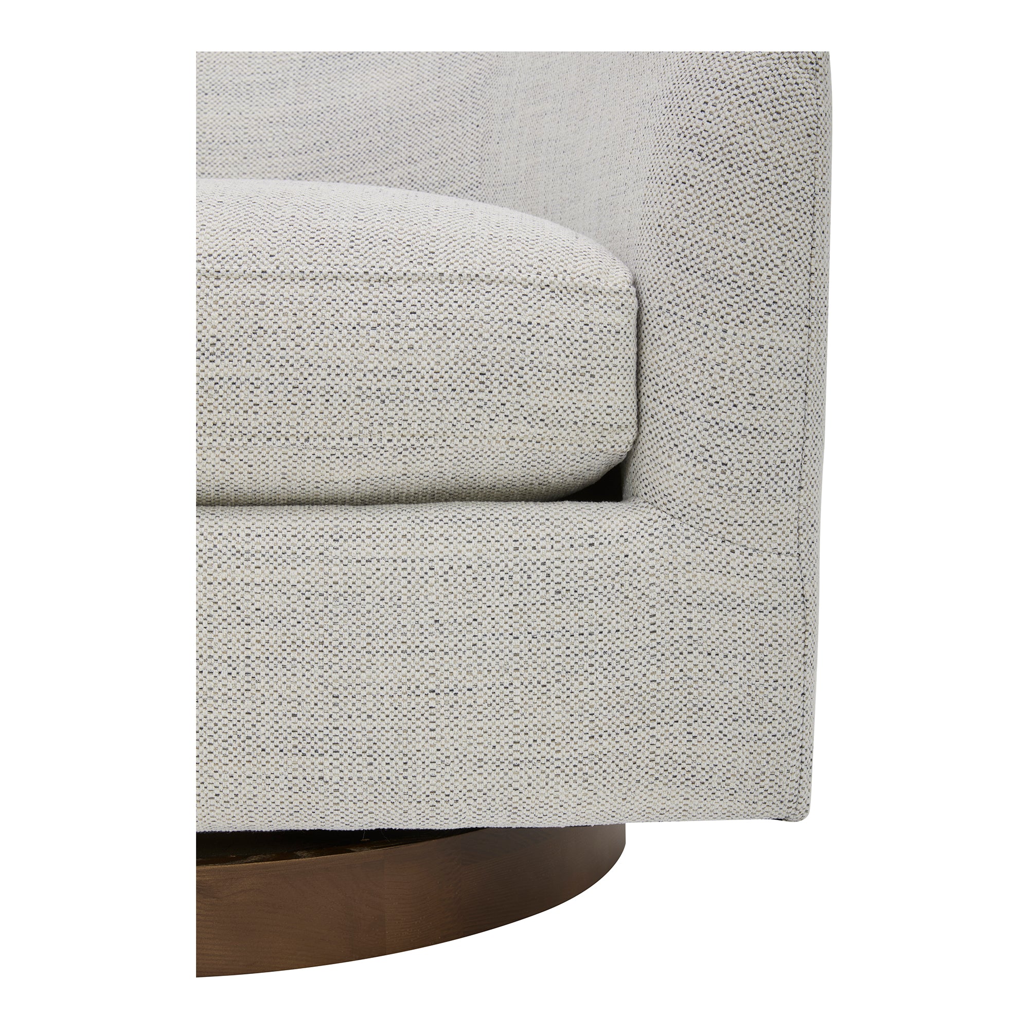 Moes Oscy Swivel Chair Splashed White KQ-1015-05-USA