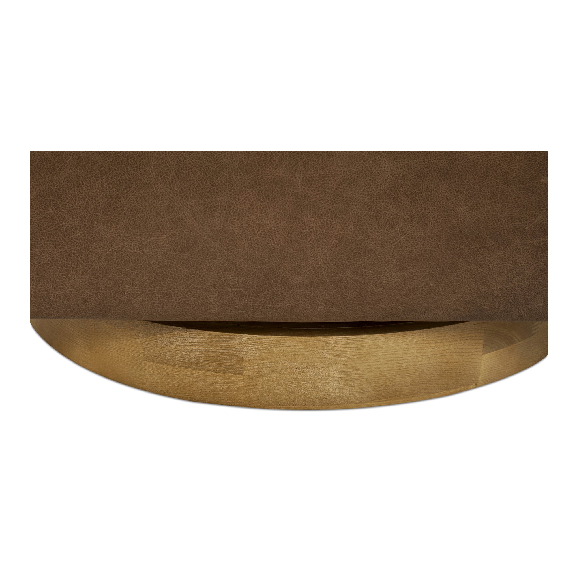 Moes Oscy Leather Swivel Chair Tan KQ-1015-40-USA