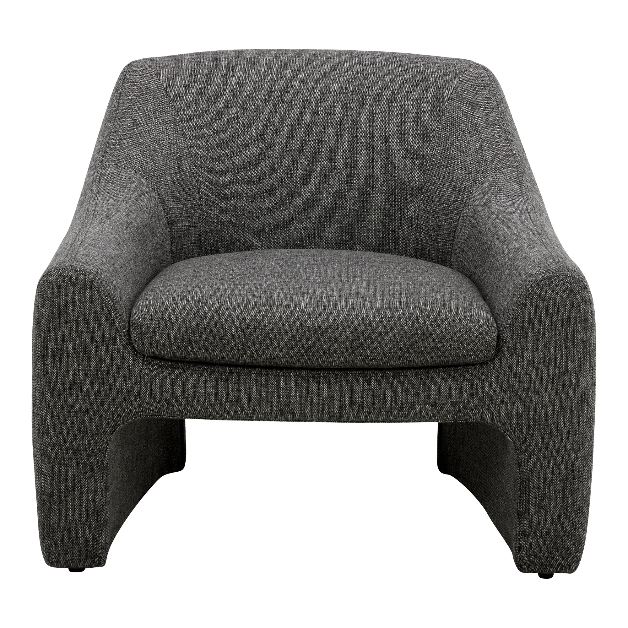 Moes Kenzie Accent Chair Shadowed Grey KQ-1025-25-USA