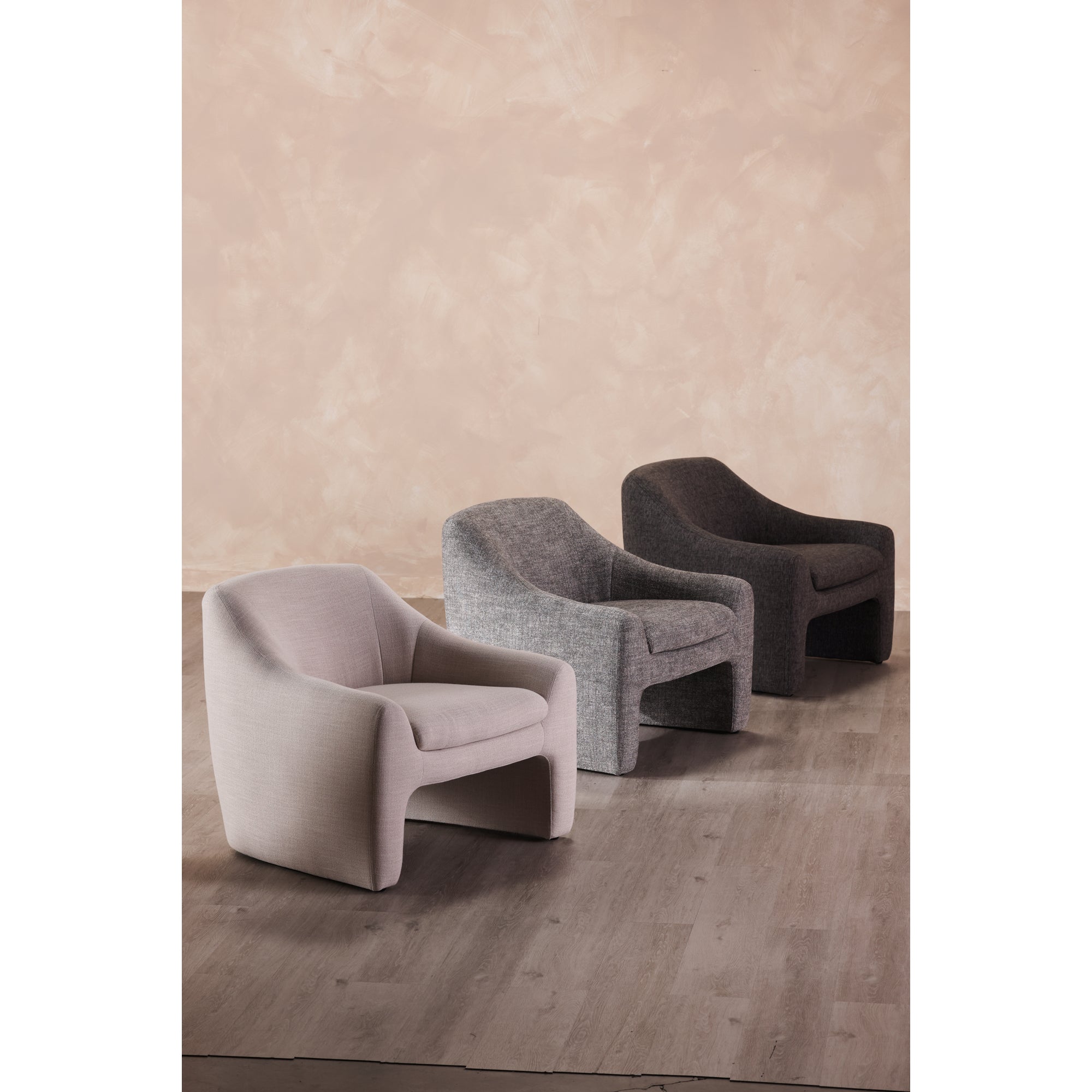 Moes Kenzie Accent Chair Shadowed Grey KQ-1025-25-USA
