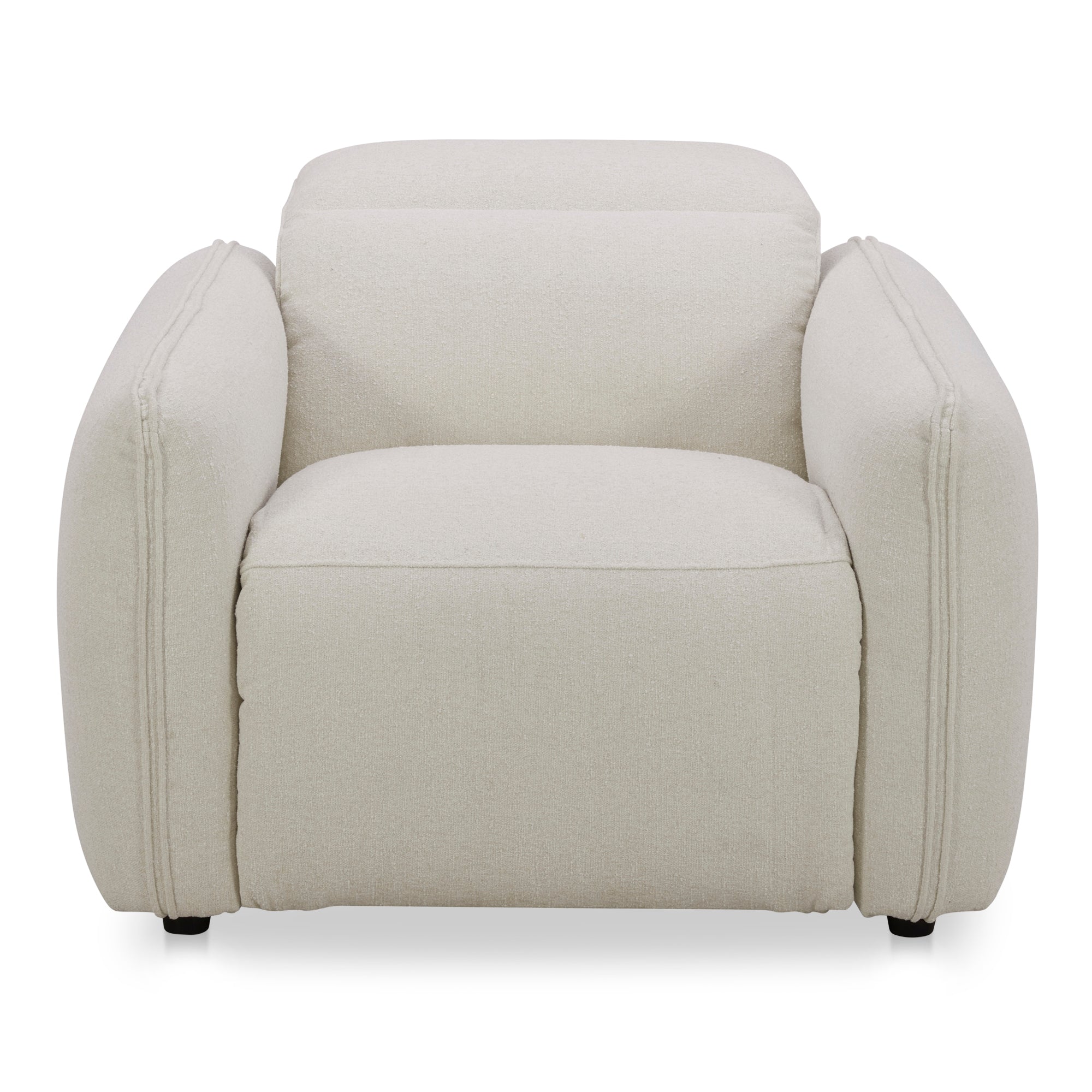 Moes Eli Power Recliner Chair Warm White KQ-1027-18-USA