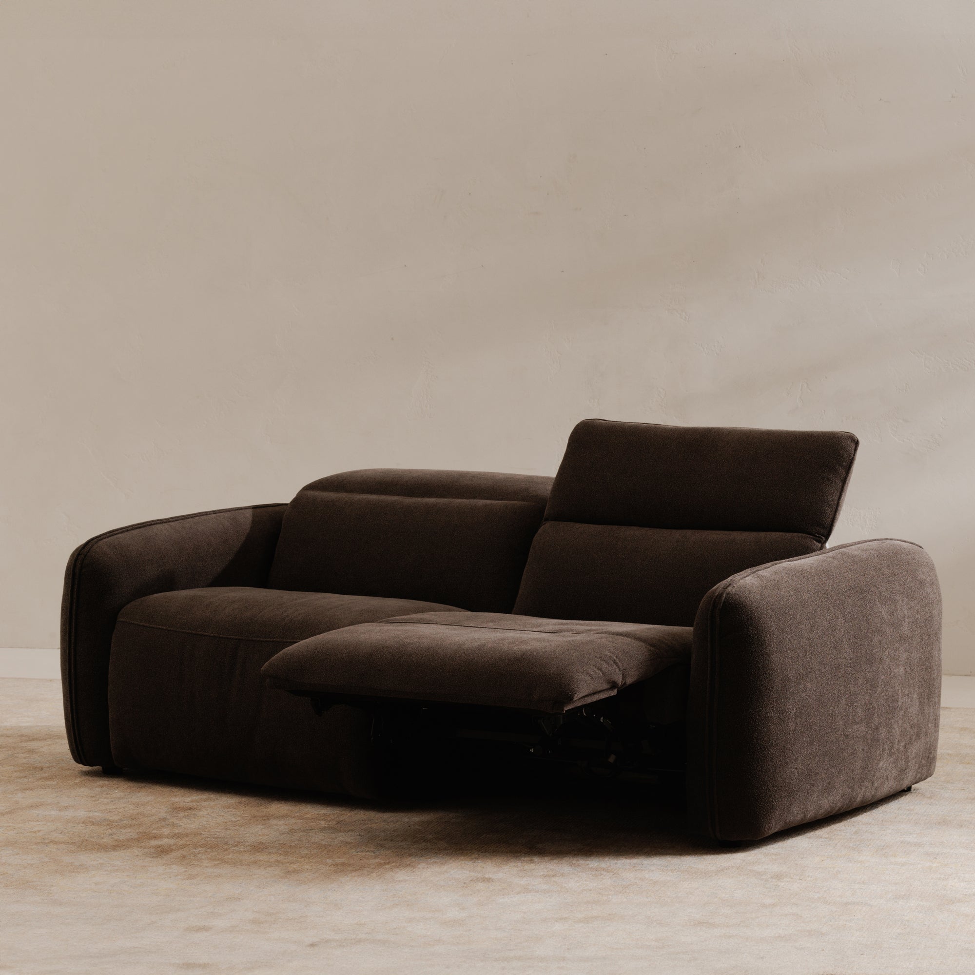 Moes Eli Power Recliner Sofa Dusk Grey KQ-1028-07-USA