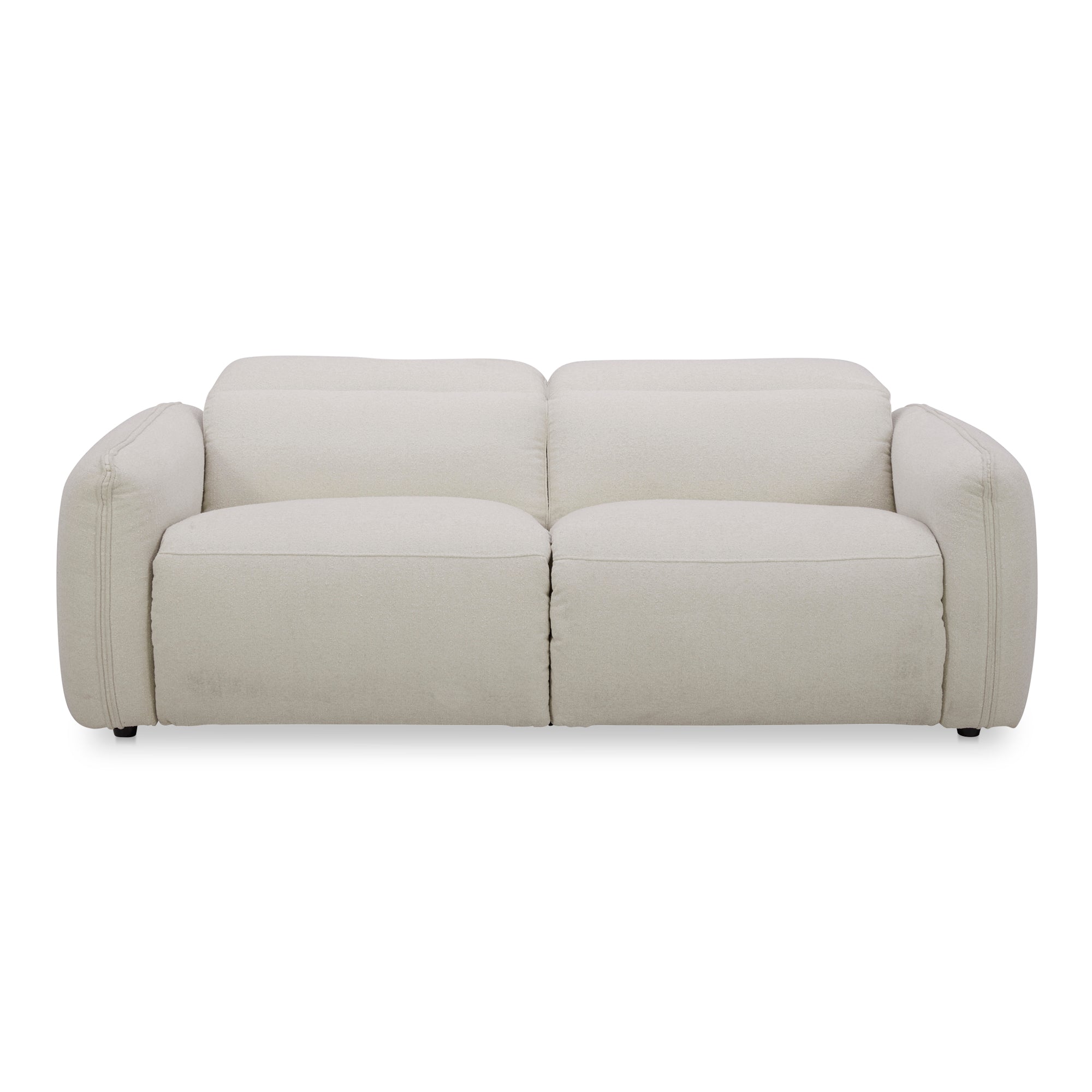 Moes Eli Power Recliner Sofa Warm White KQ-1028-18-USA