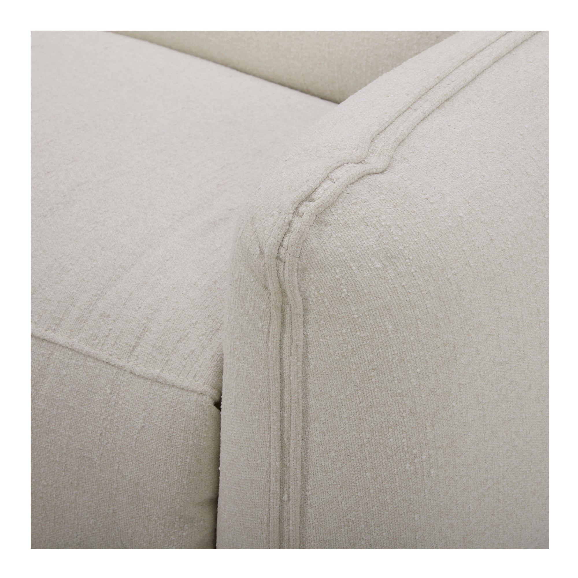 Moes Eli Power Recliner Sofa Warm White KQ-1028-18-USA