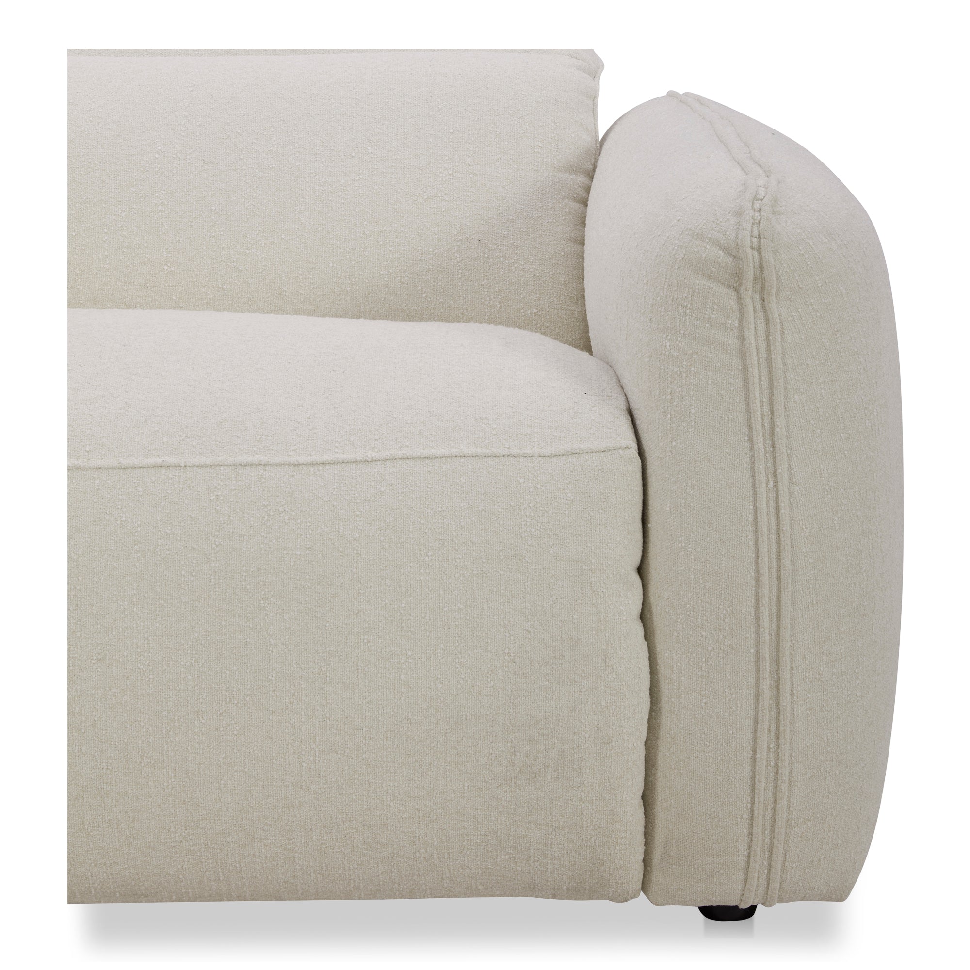 Moes Eli Power Recliner Sofa Warm White KQ-1028-18-USA