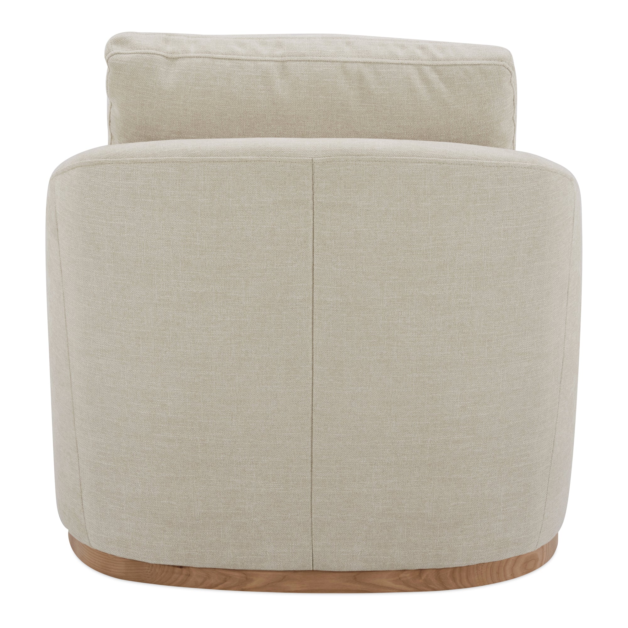 Moes Linden Swivel Chair Soft Beige KQ-1029-34-USA