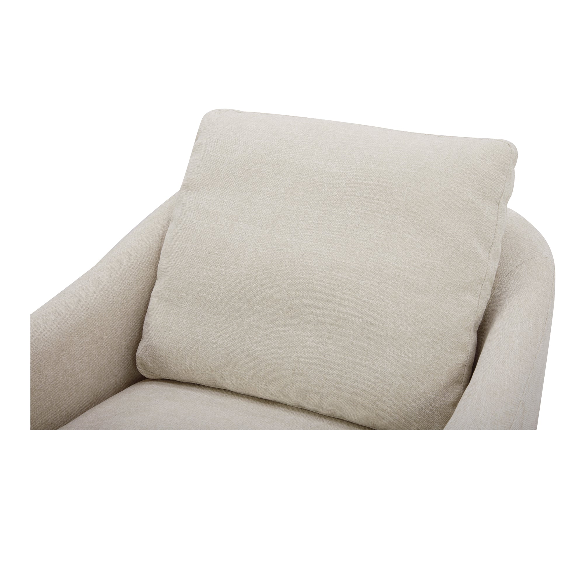 Moes Linden Swivel Chair Soft Beige KQ-1029-34-USA