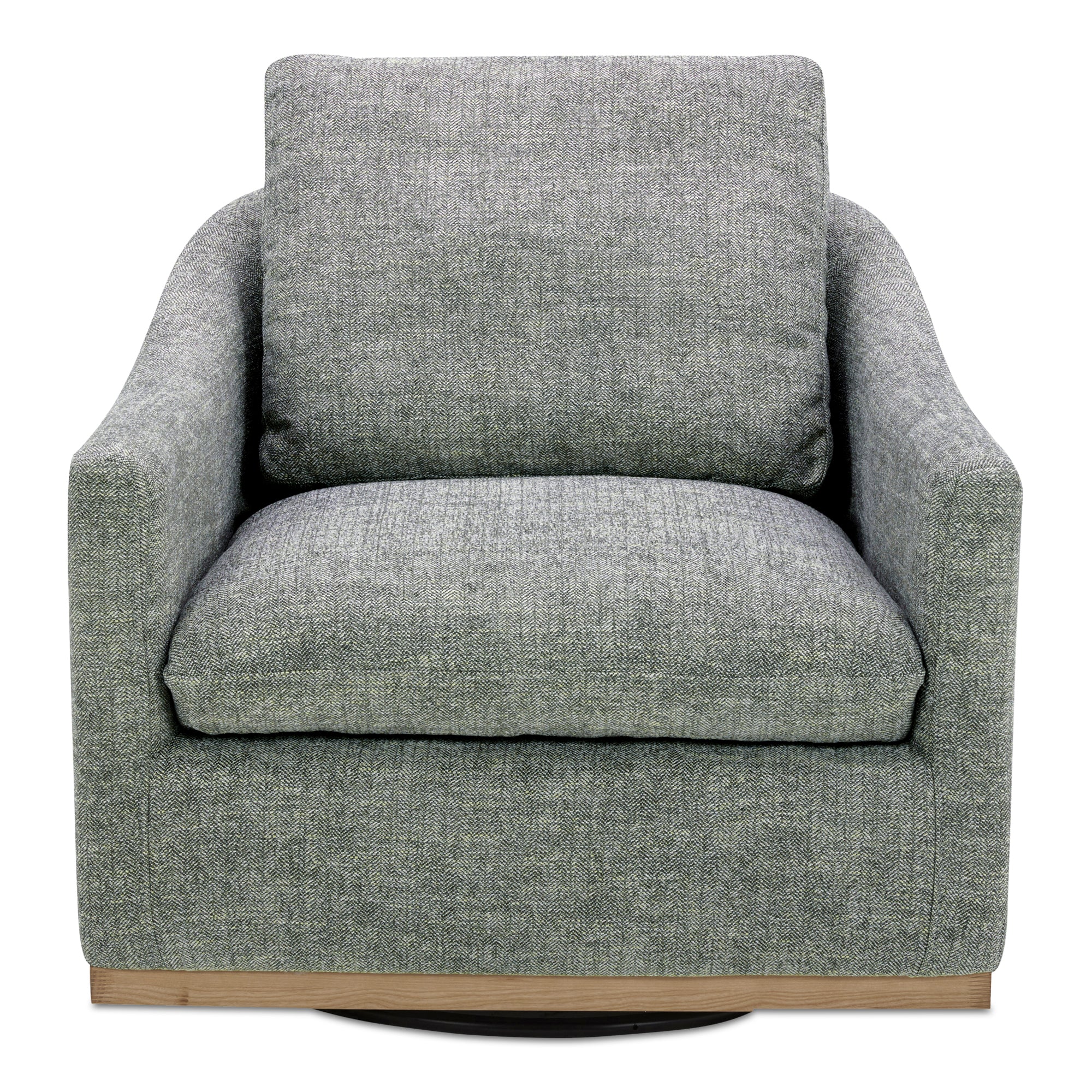 Moes Linden Swivel Chair Slated Moss KQ-1029-37-USA