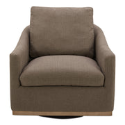Moes Linden Swivel Chair Soft Taupe KQ-1029-39-USA