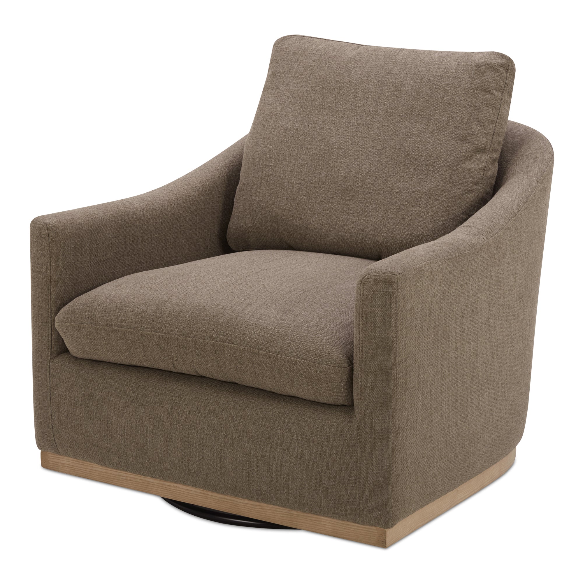 Moes Linden Swivel Chair Soft Taupe KQ-1029-39-USA