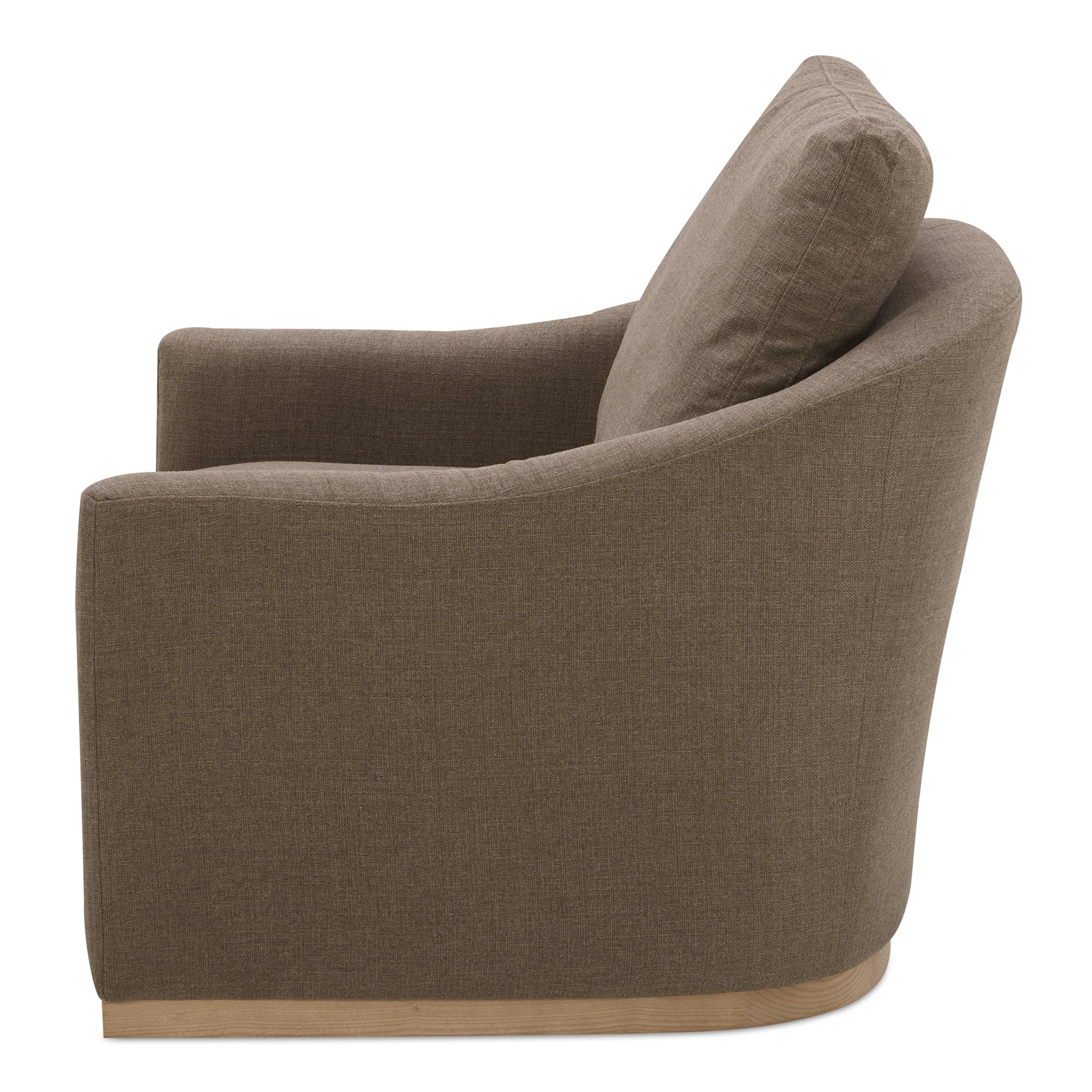 Moes Linden Swivel Chair Soft Taupe KQ-1029-39-USA