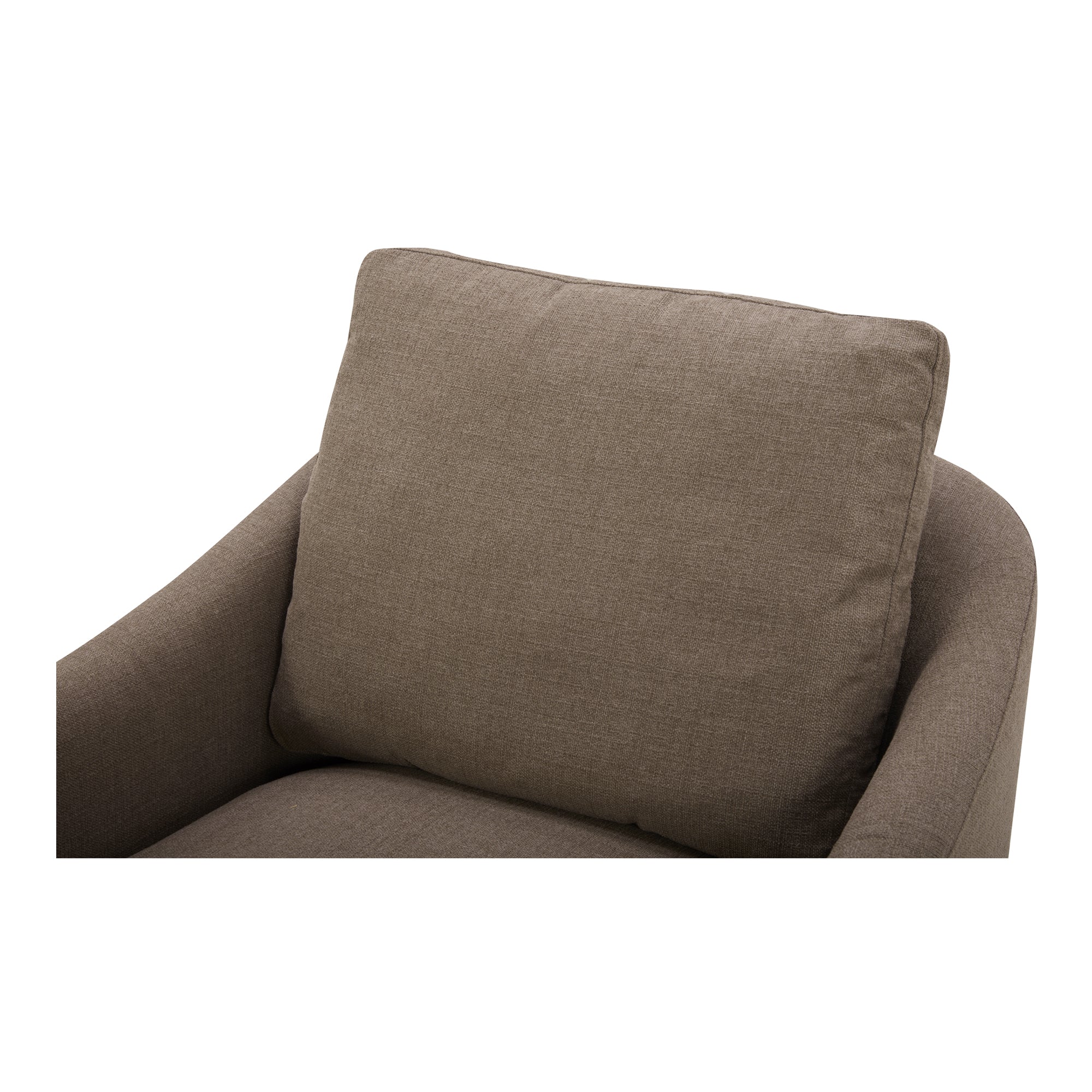 Moes Linden Swivel Chair Soft Taupe KQ-1029-39-USA