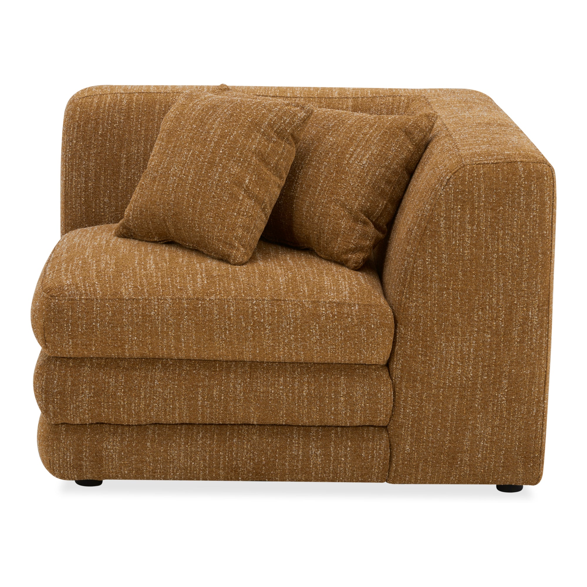 Moes Lowtide Corner Chair Amber Glow KQ-1030-09-USA