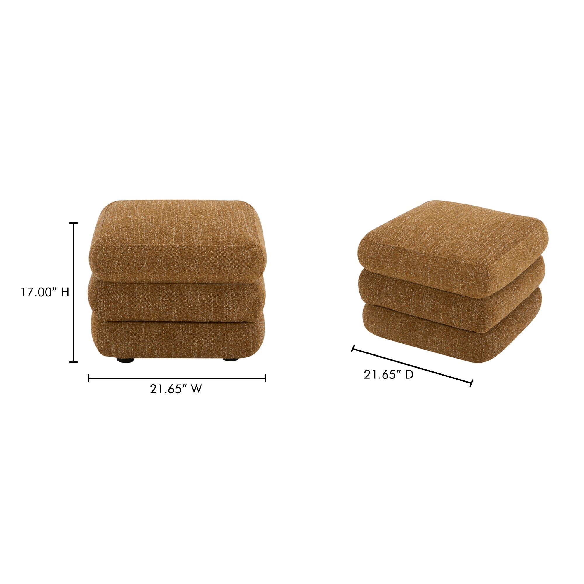 Moes Lowtide Stool Amber Glow KQ-1034-09-USA