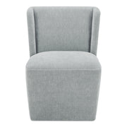 Moes Cormac Rolling Dining Chair Slate Green KQ-1035-16-USA